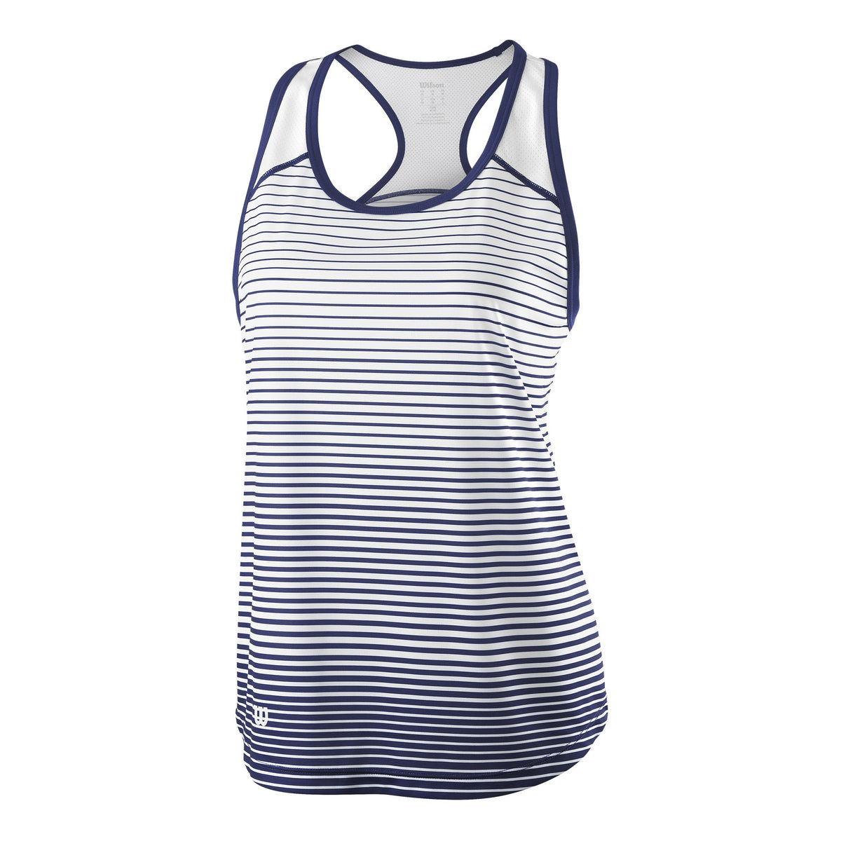 Wilson Striped Tank-Top Damen - dunkelblau, weiß