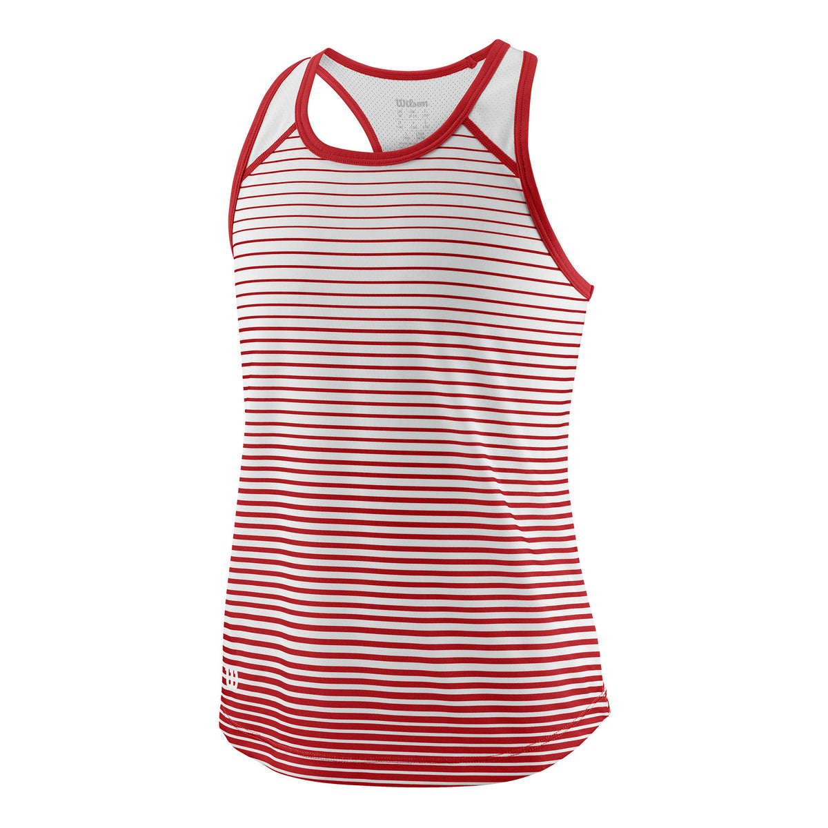 Wilson Striped Tank-Top Mädchen - rot, weiß