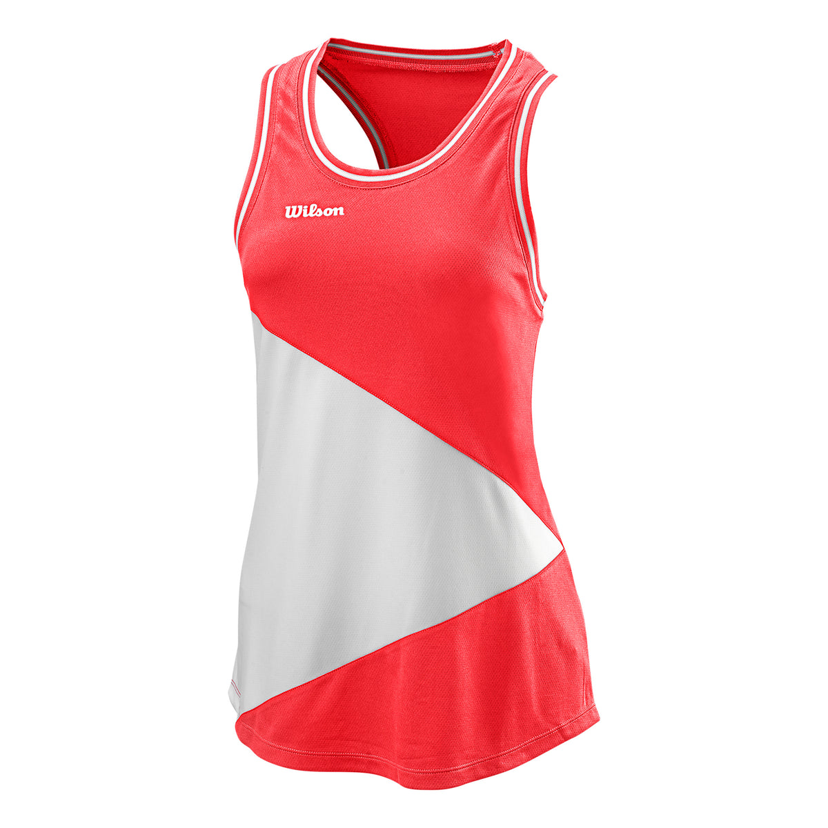 Wilson Team II Tank-Top Damen-Koralle,Weiß