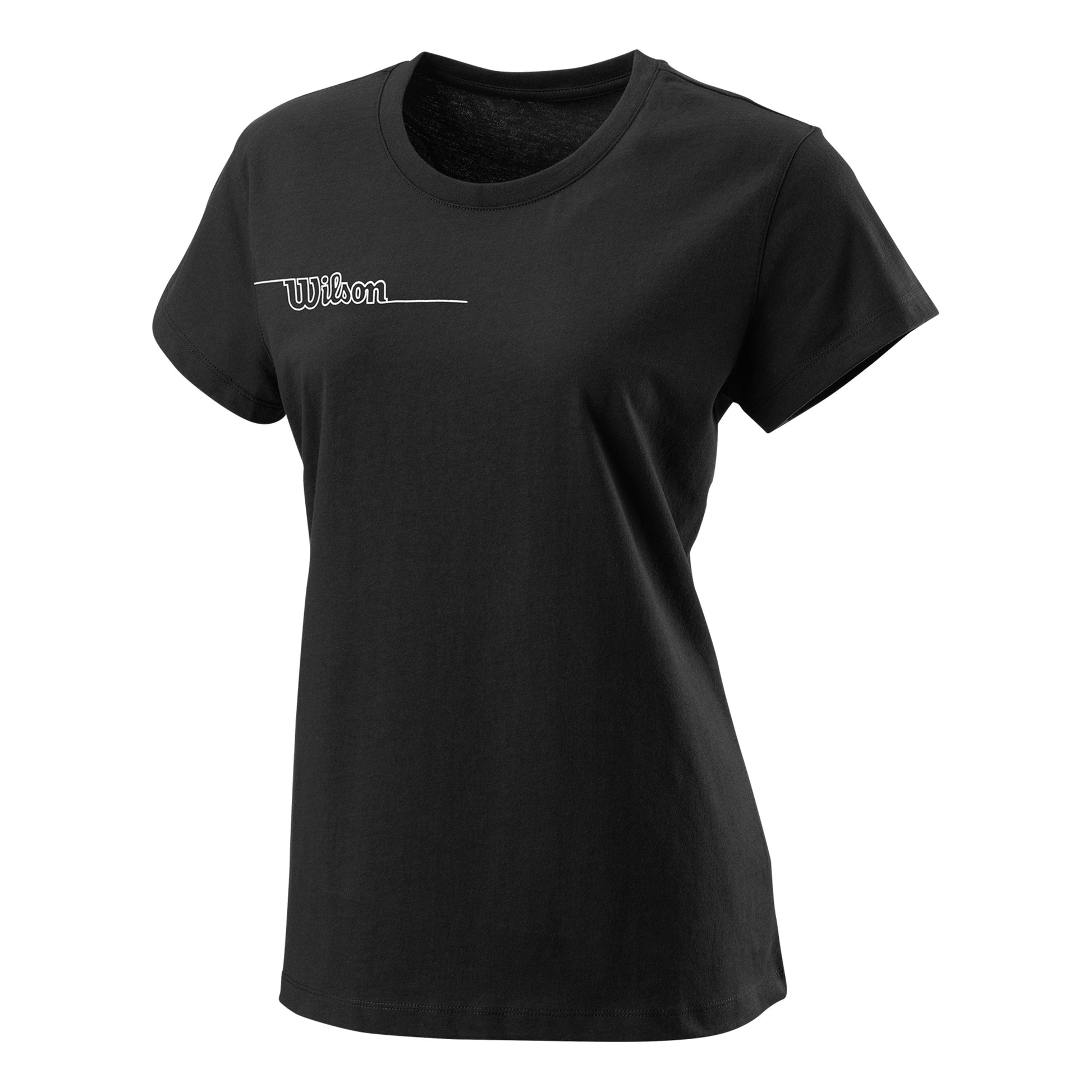 Wilson II Tech T-Shirt Damen - schwarz,