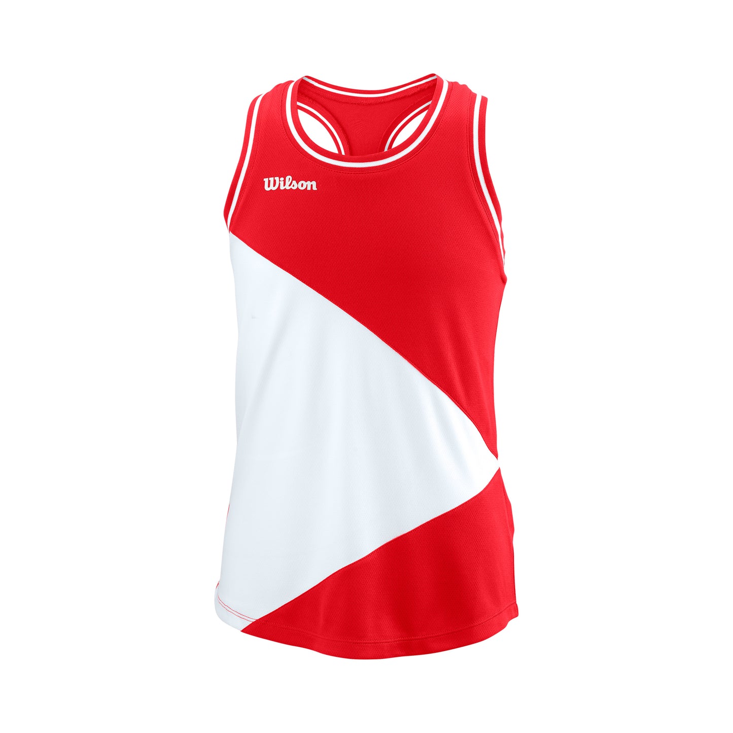 Wilson Team II Tank-Top Mädchen - rot, weiß