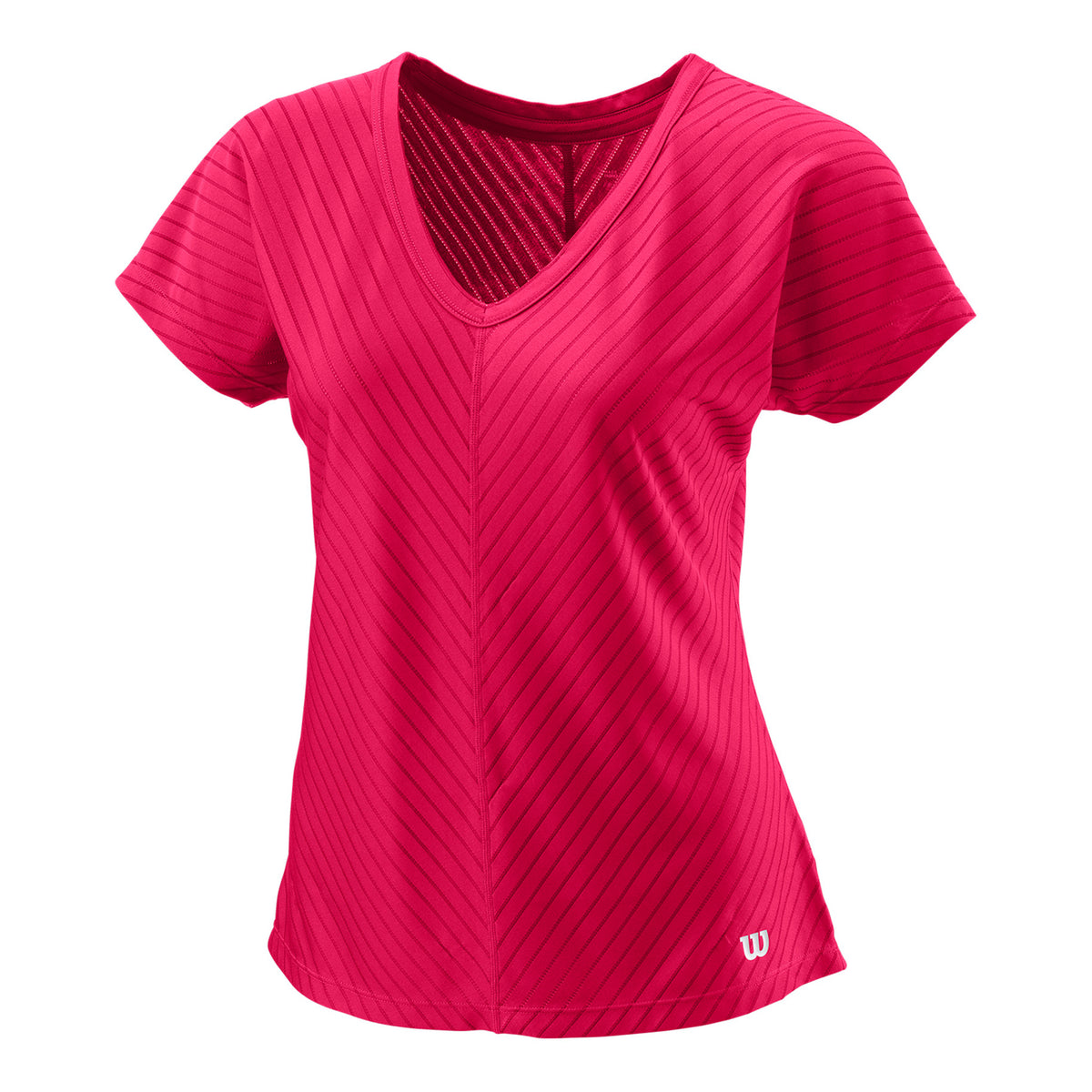 Wilson Training V-Neck II T-Shirt Damen - pink,