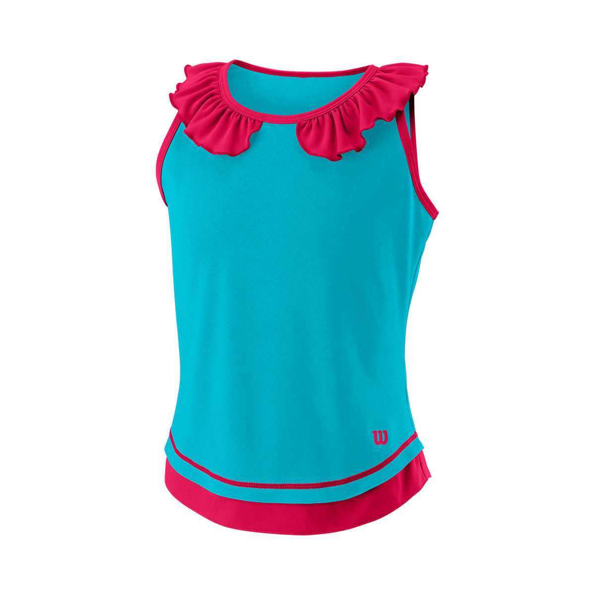 Wilson Competition II Tank-Top Mädchen - blau, pink