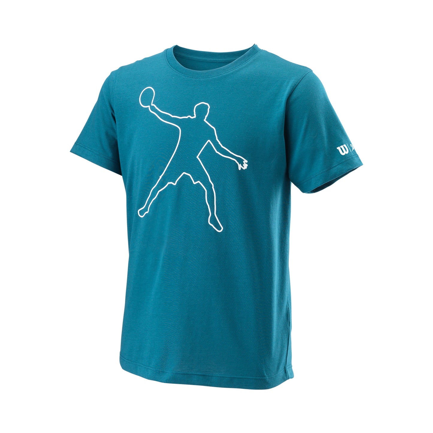 Wilson Bela Tech II T-Shirt Jungen-Blau,Weiß