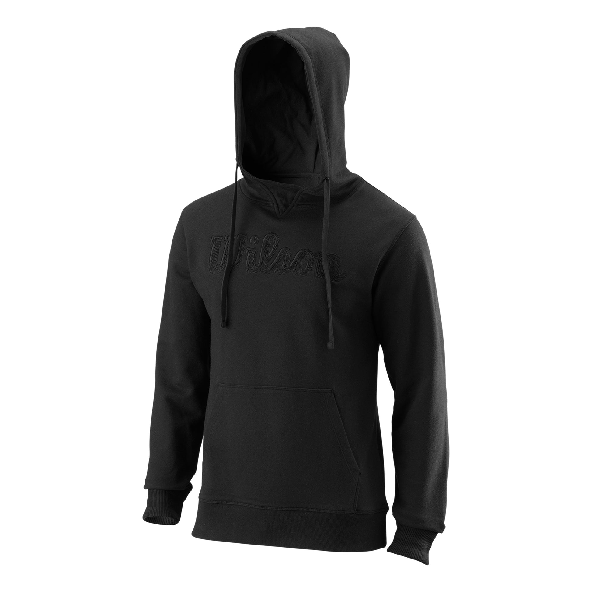 Wilson Script Eco CTN Hoody Herren - schwarz,