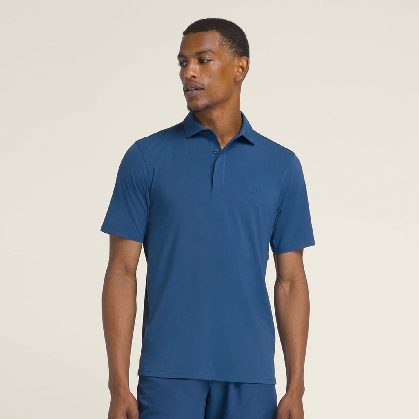 Wilson League Polo Herren-Blau