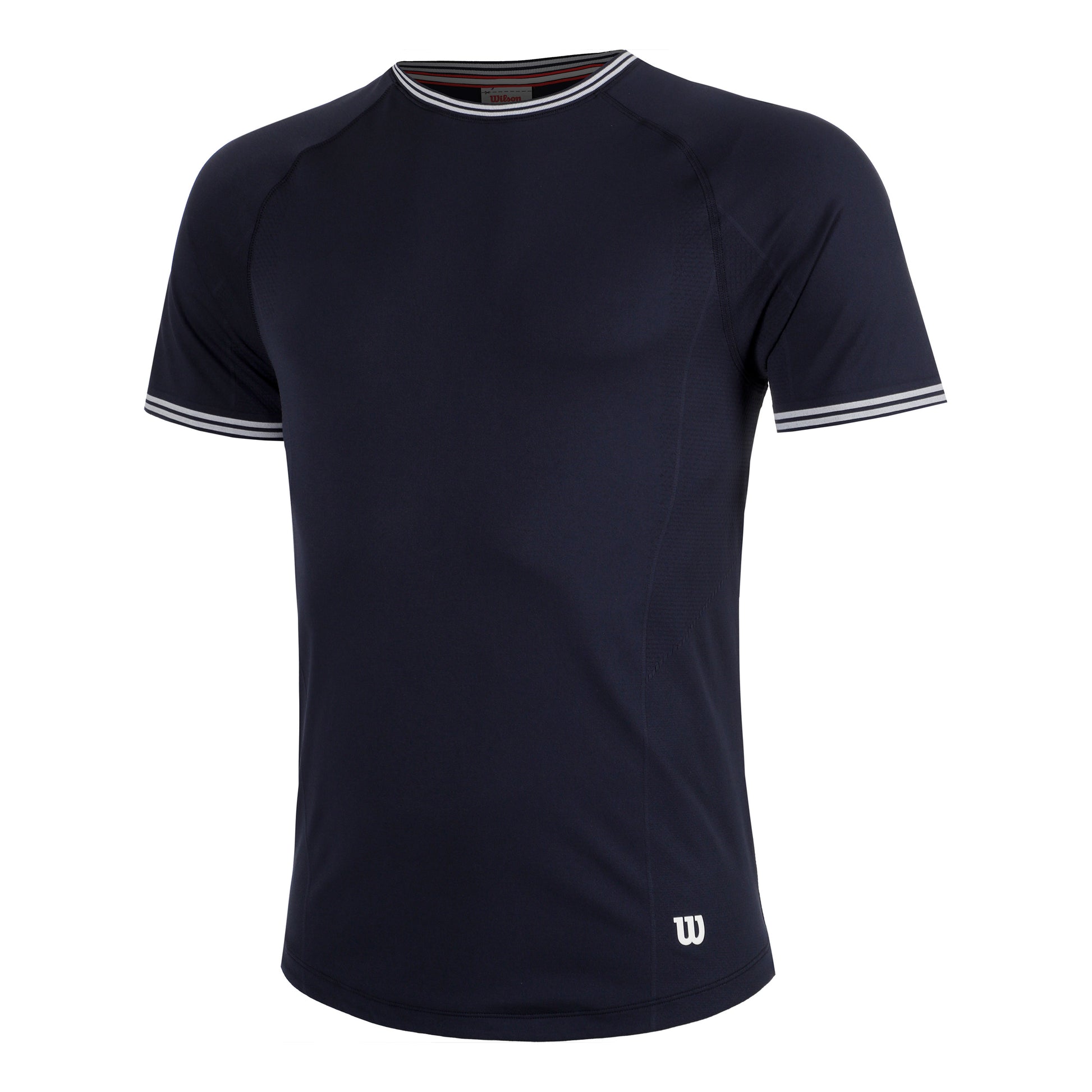 Wilson Court Performance Crew T-Shirt Herren-Dunkelblau