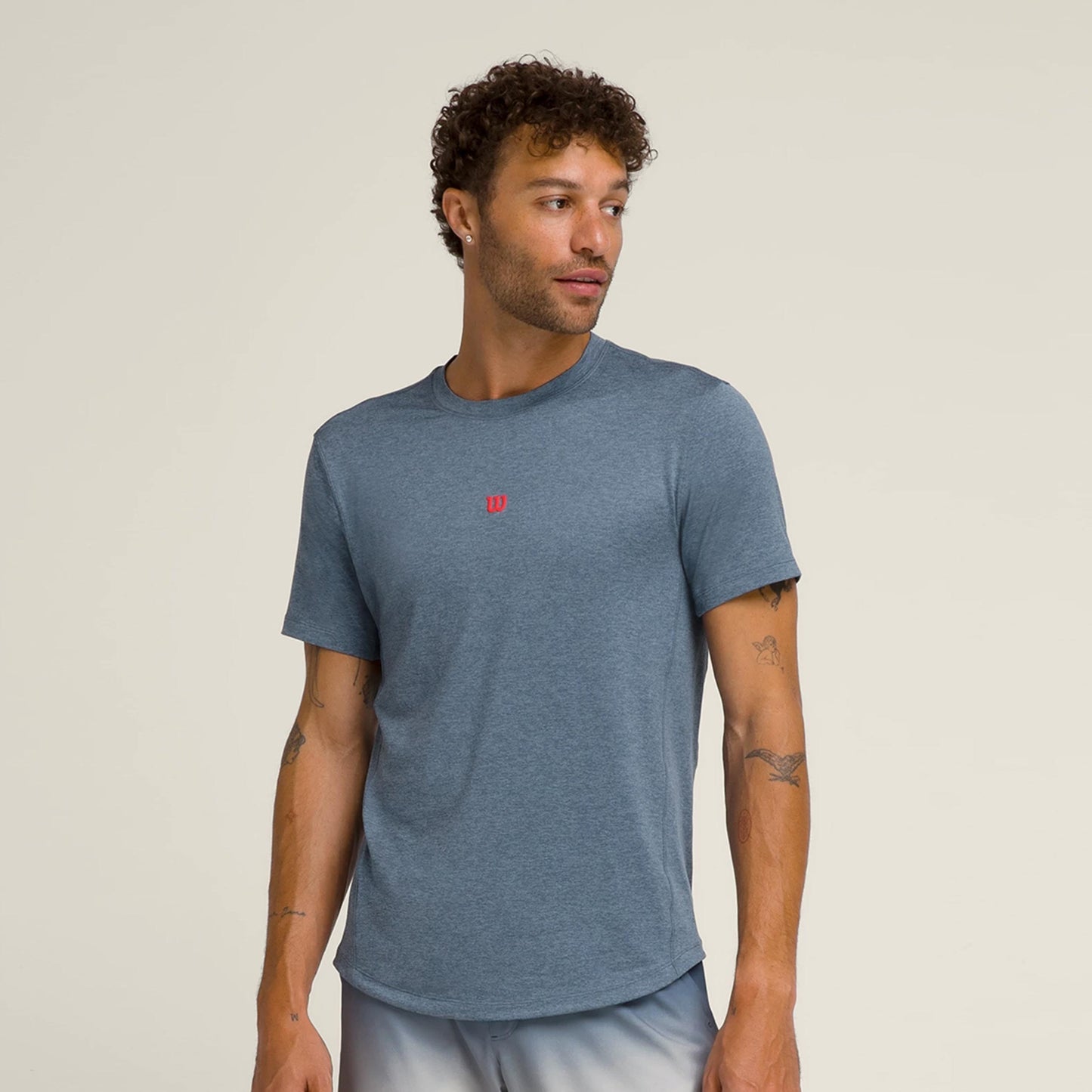 Wilson Everyday Performance T-Shirt Herren-Blau