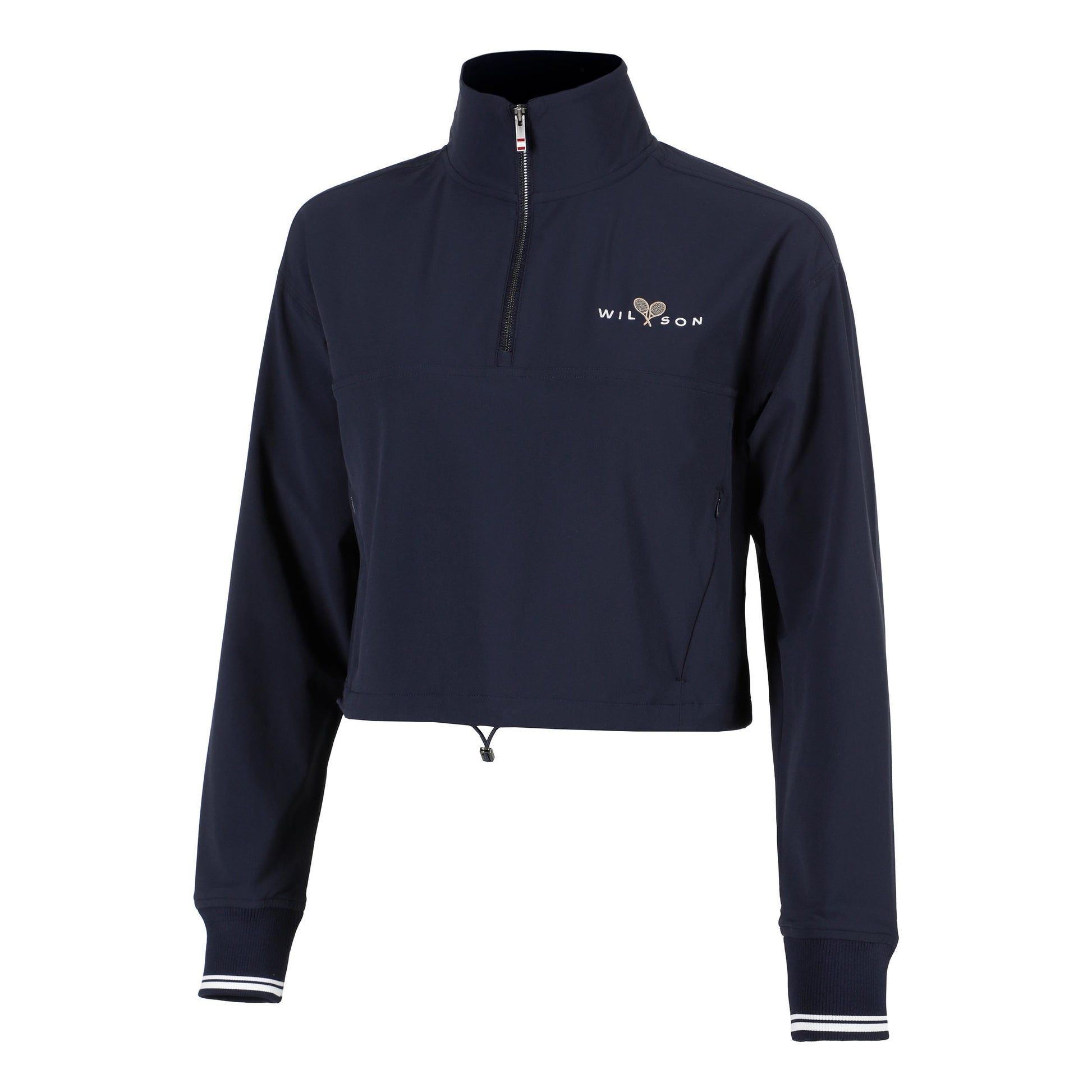 Wilson Davenport Woven Popover Sweatshirt Damen-Dunkelblau