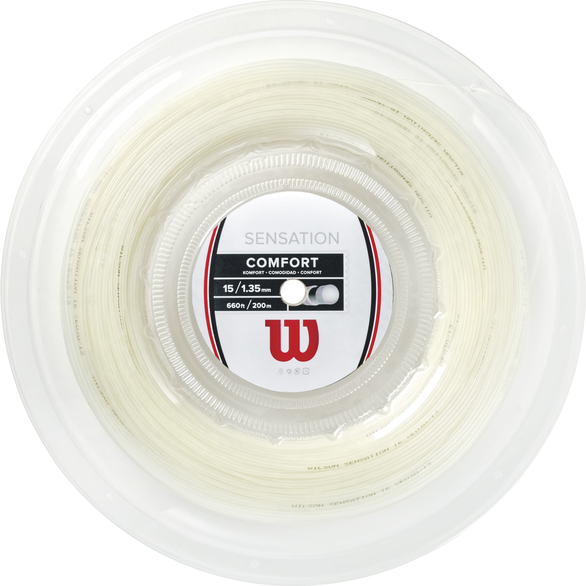 Wilson Sensation Saitenrolle 200m-Nude