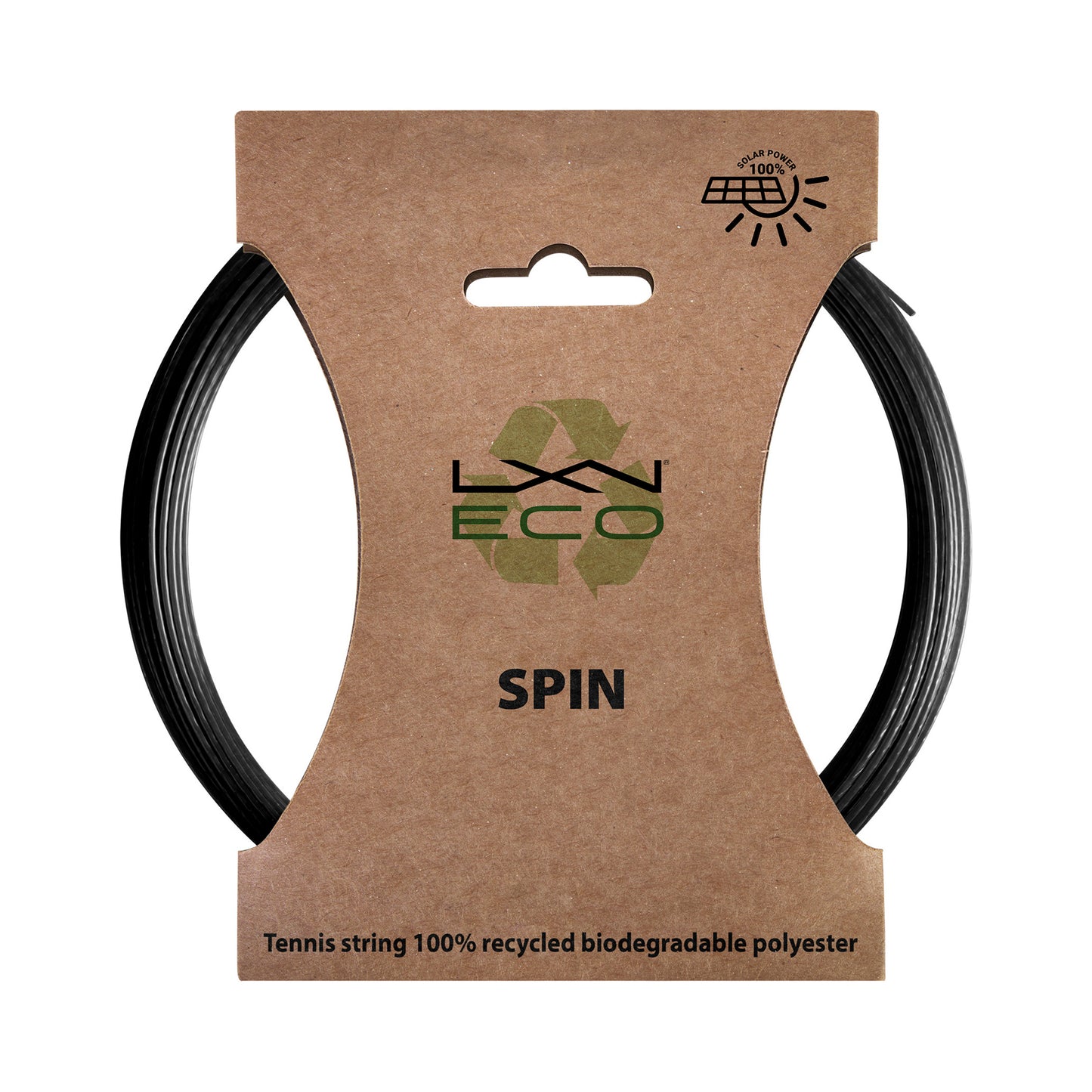 Wilson ECO SPIN SEED Saitenset 12,2m-Schwarz
