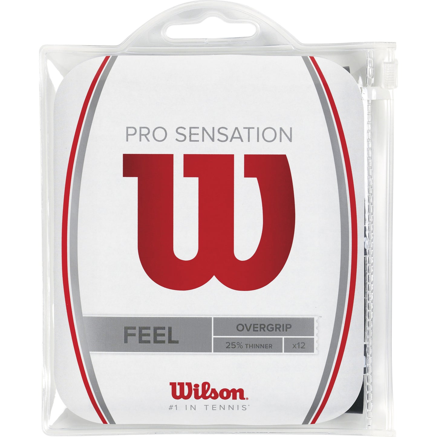 Wilson Pro Overgrip Sensation 12er Pack - schwarz
