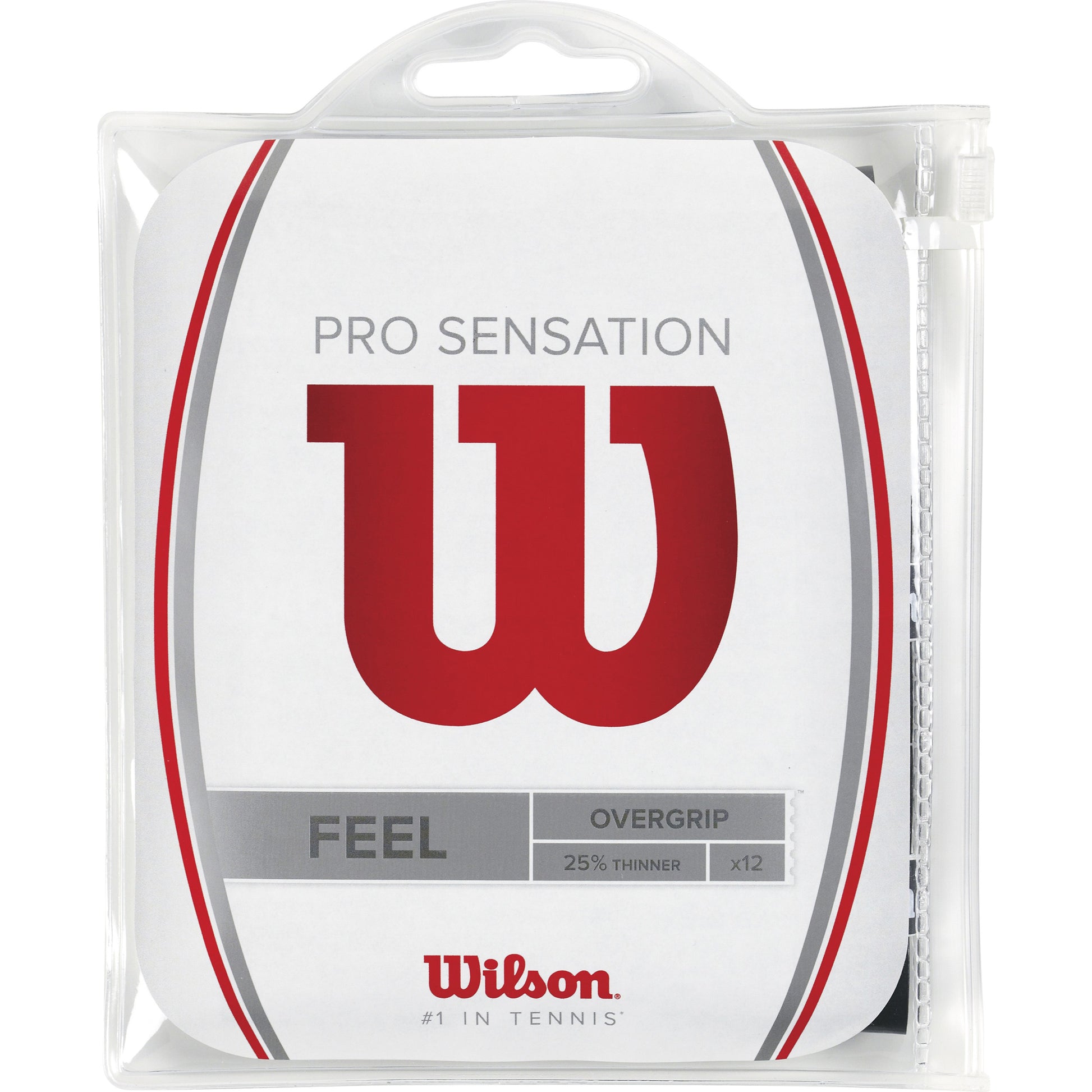 Wilson Pro Overgrip Sensation 12er Pack - schwarz