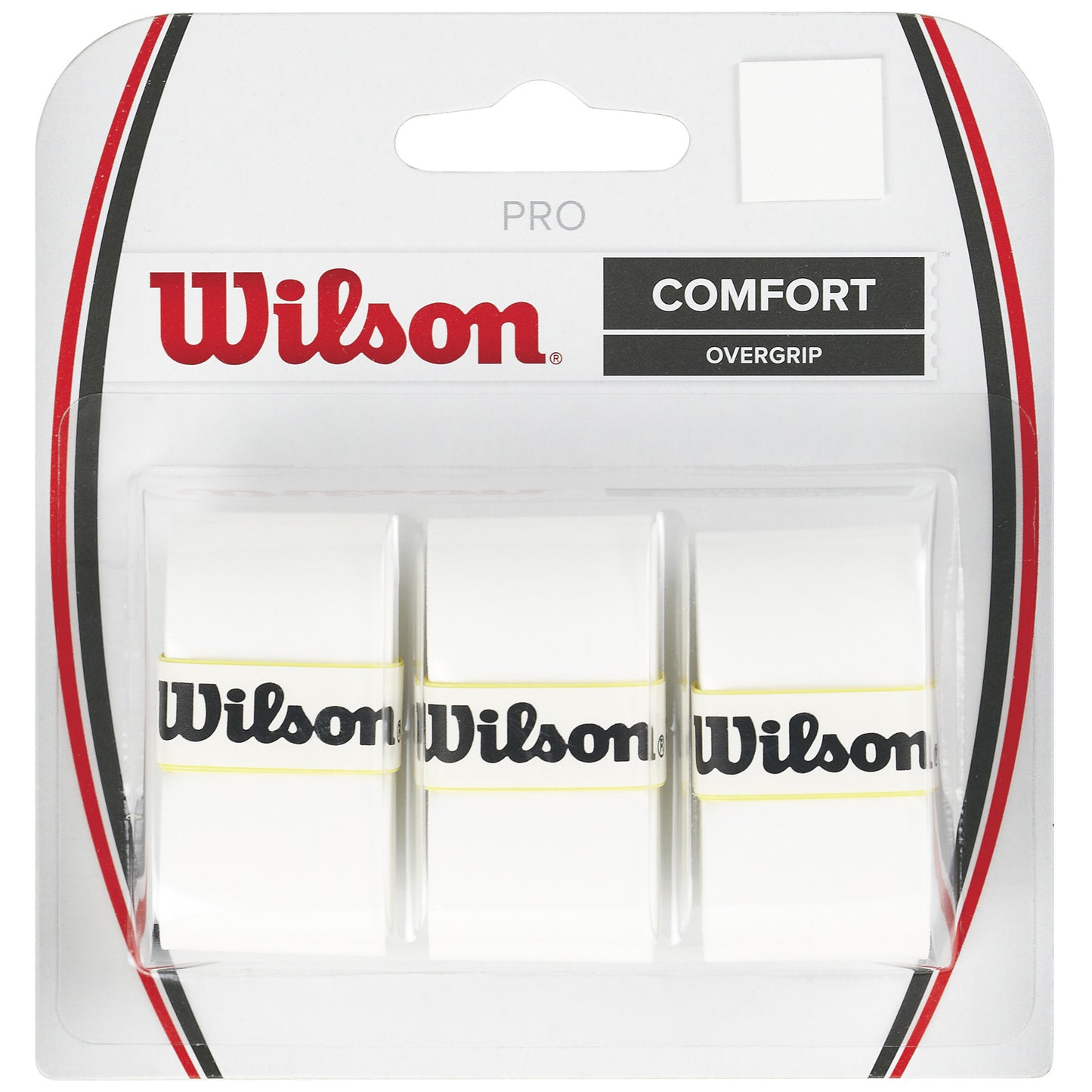 Wilson Pro Overgrip 3er Pack-Weiß