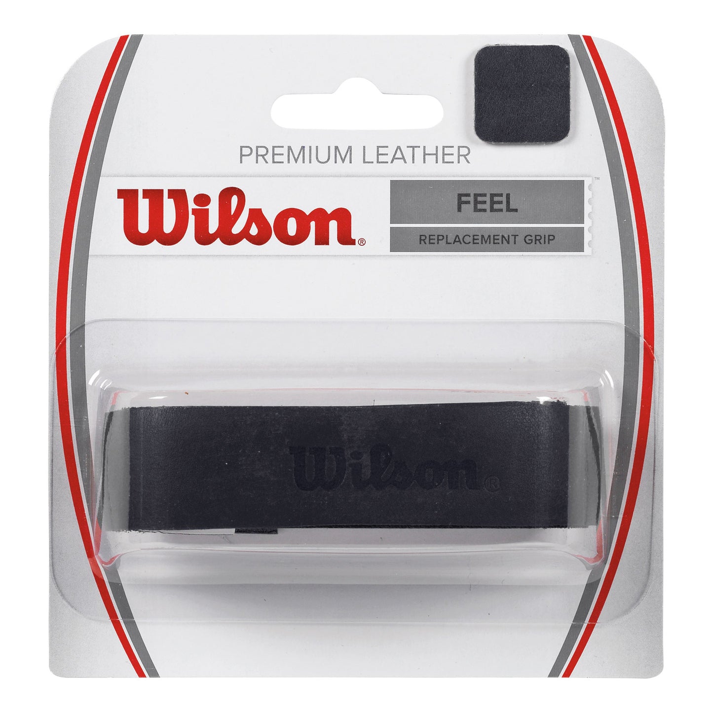 Wilson Premium Leather Replacement Grip 1er Pack - schwarz