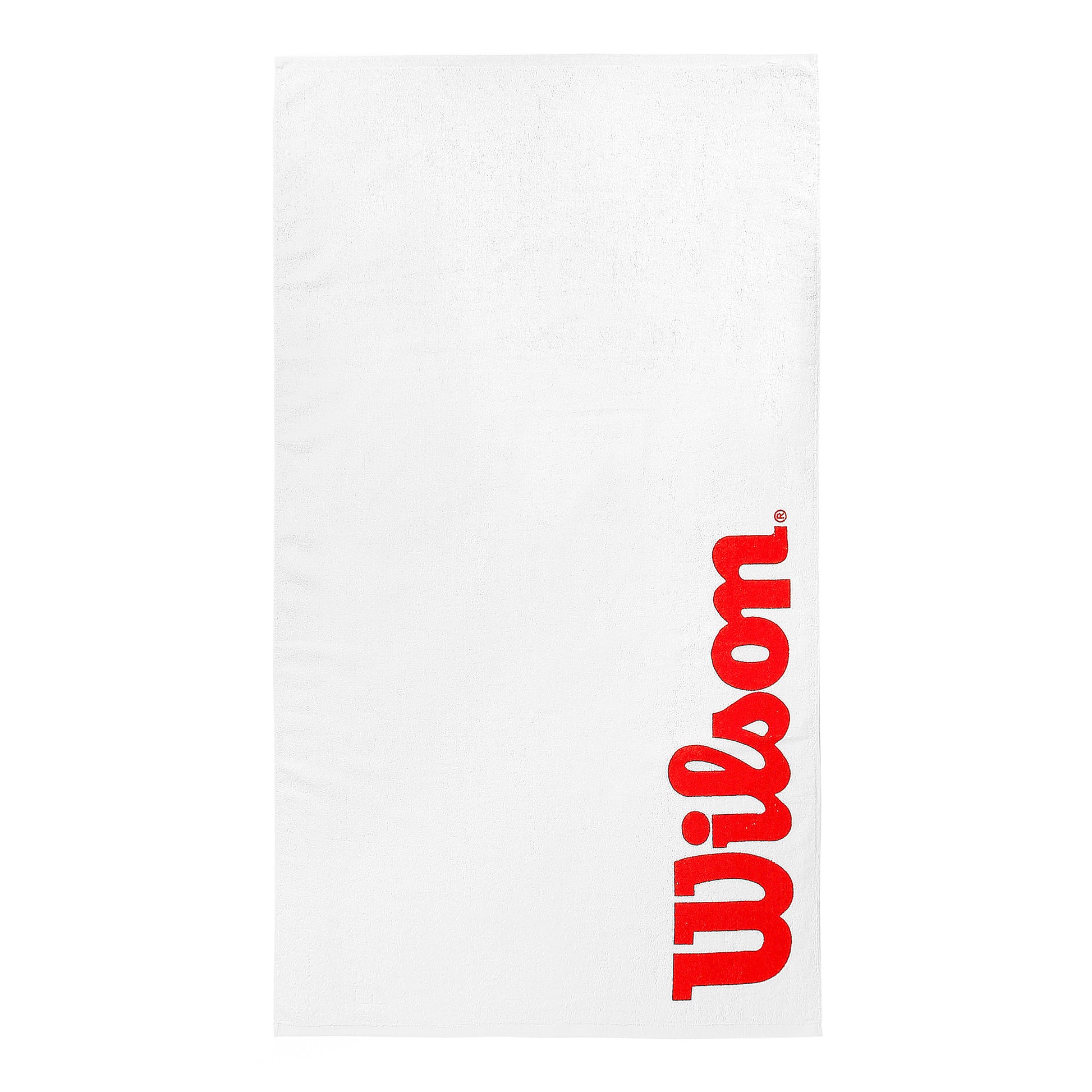 Wilson Sport Handtuch 60x120cm-Weiß,Rot