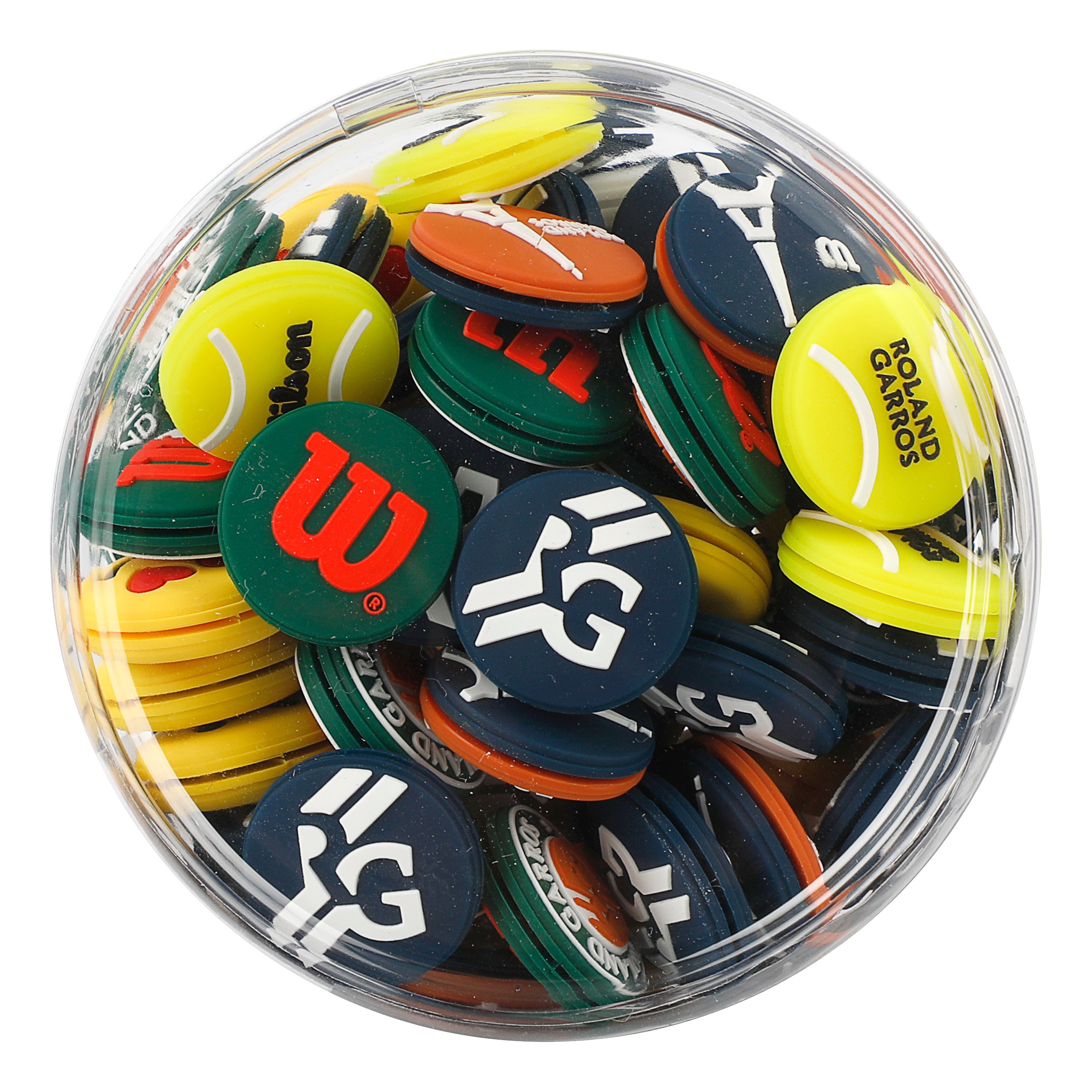 Wilson Roland Garros Collection Bowl Dämpfer 75er Box-Mehrfarbig