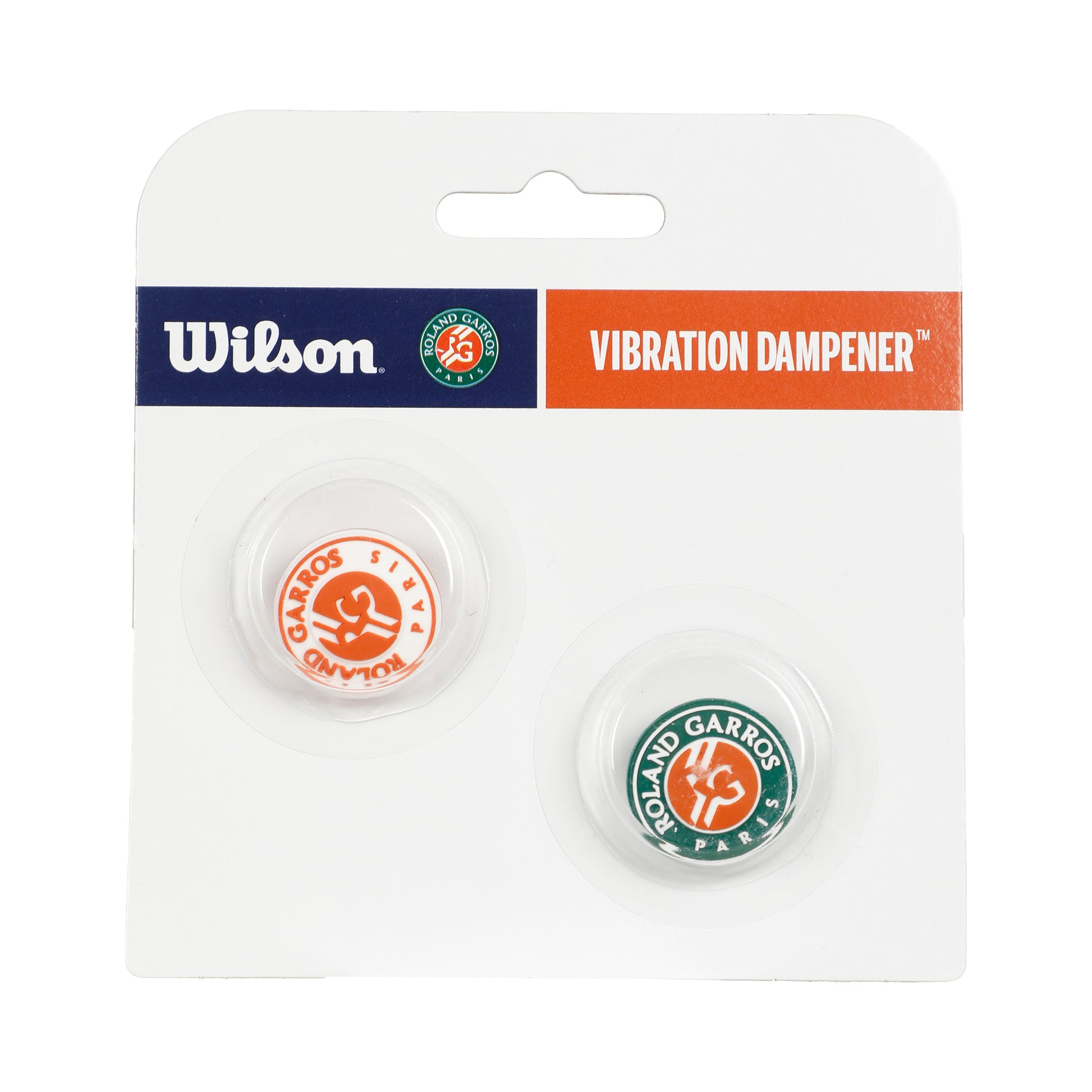 Wilson Roland Garros Dämpfer 2er Pack-Bronze,Grün