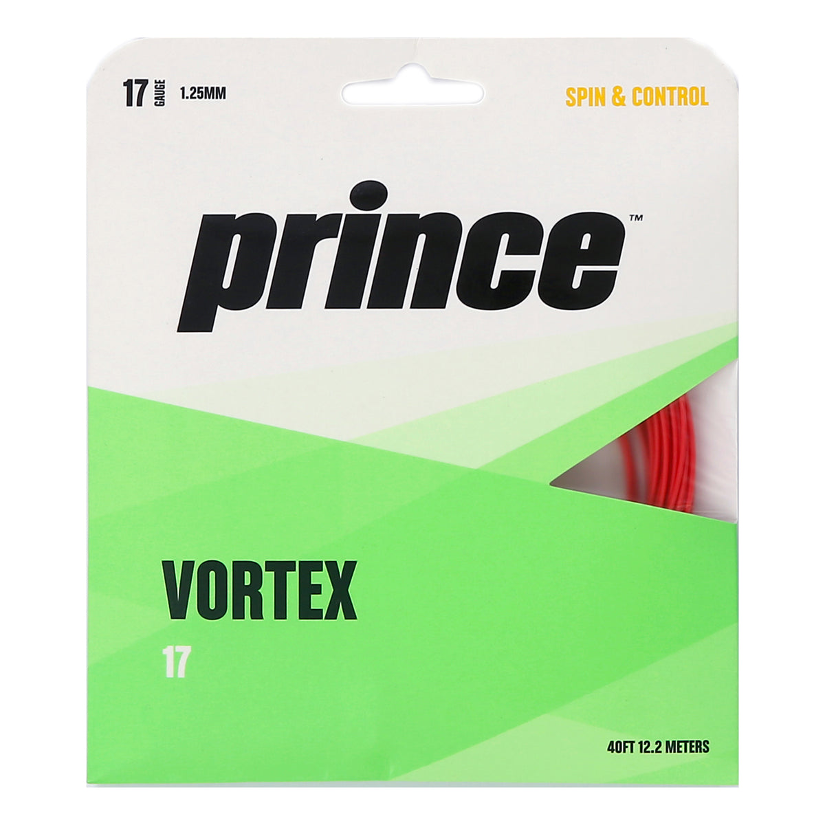 Prince Vortex Saitenset 12,2m - rot