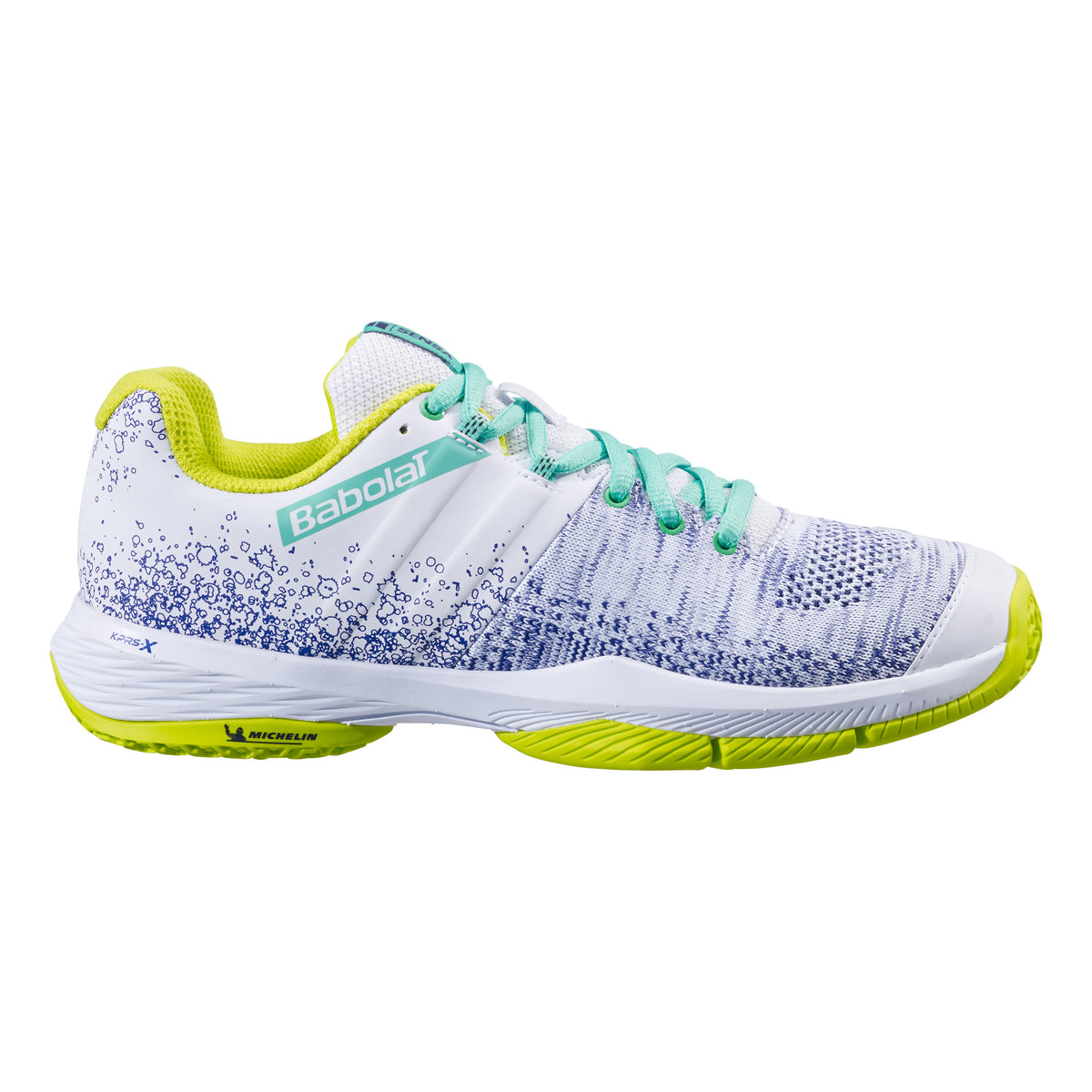 Babolat Sensa Padelschuh Damen - weiß, gelb