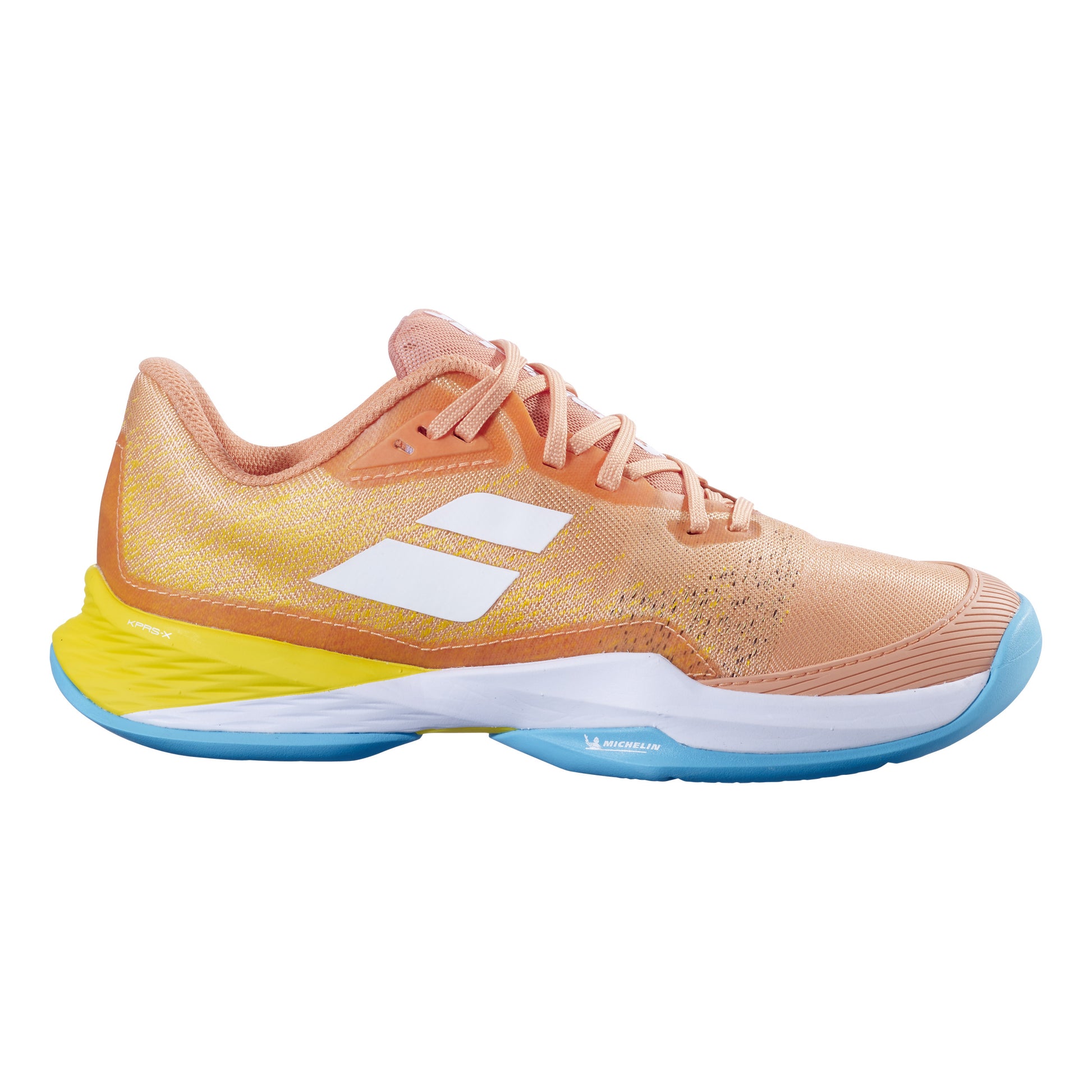 Babolat Jet Mach 3 Allcourtschuh Damen - apricot, gelb