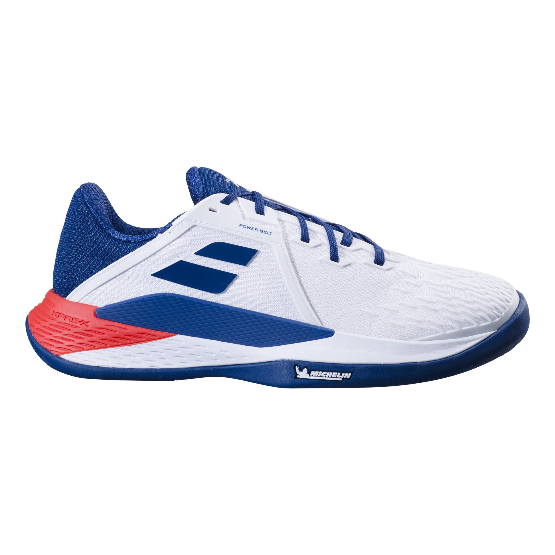 Babolat Propulse Fury 3 Sandplatzschuh Herren - weiß, dunkelblau