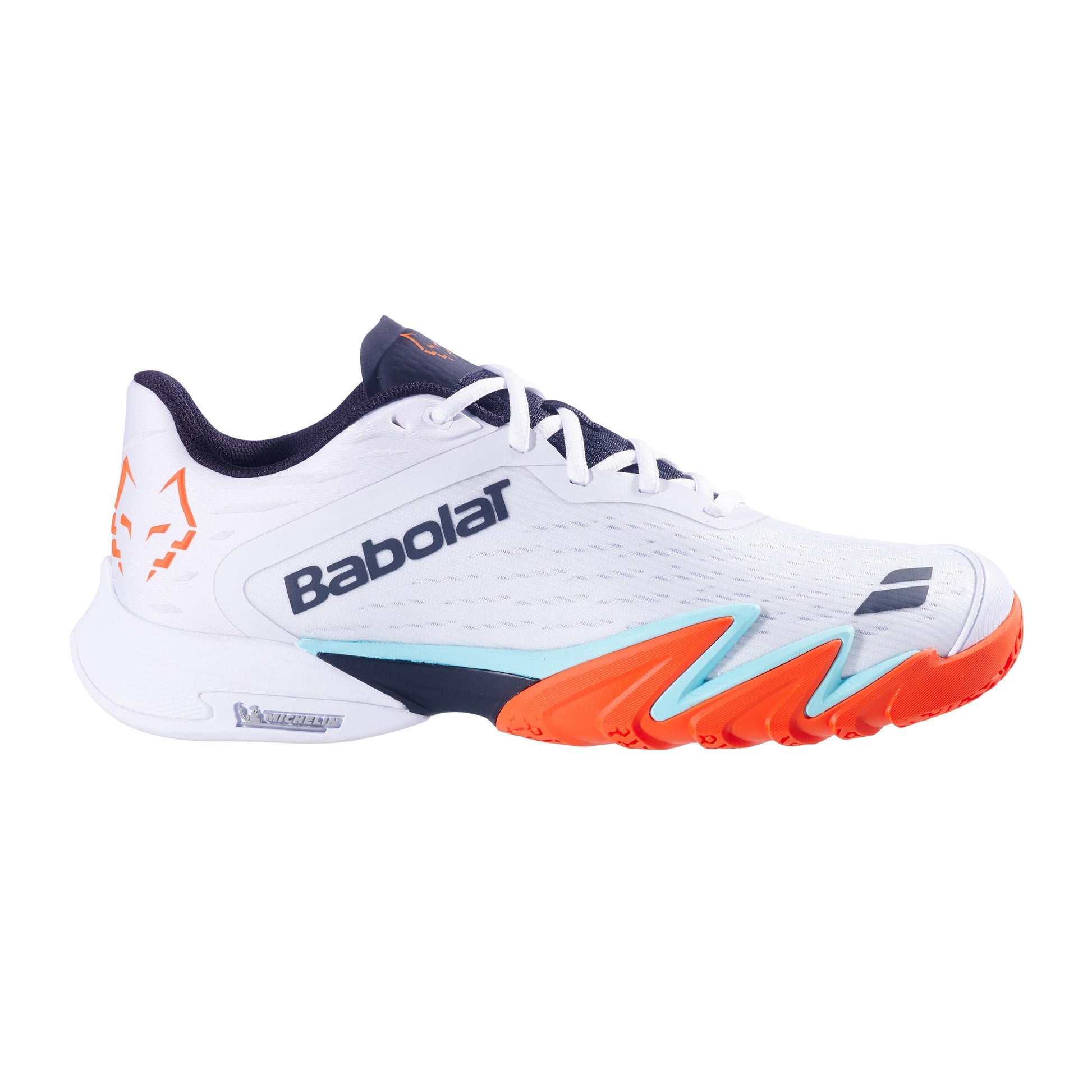 Babolat Jet Premura 3 Lebron Padelschuh Herren - weiß, orange