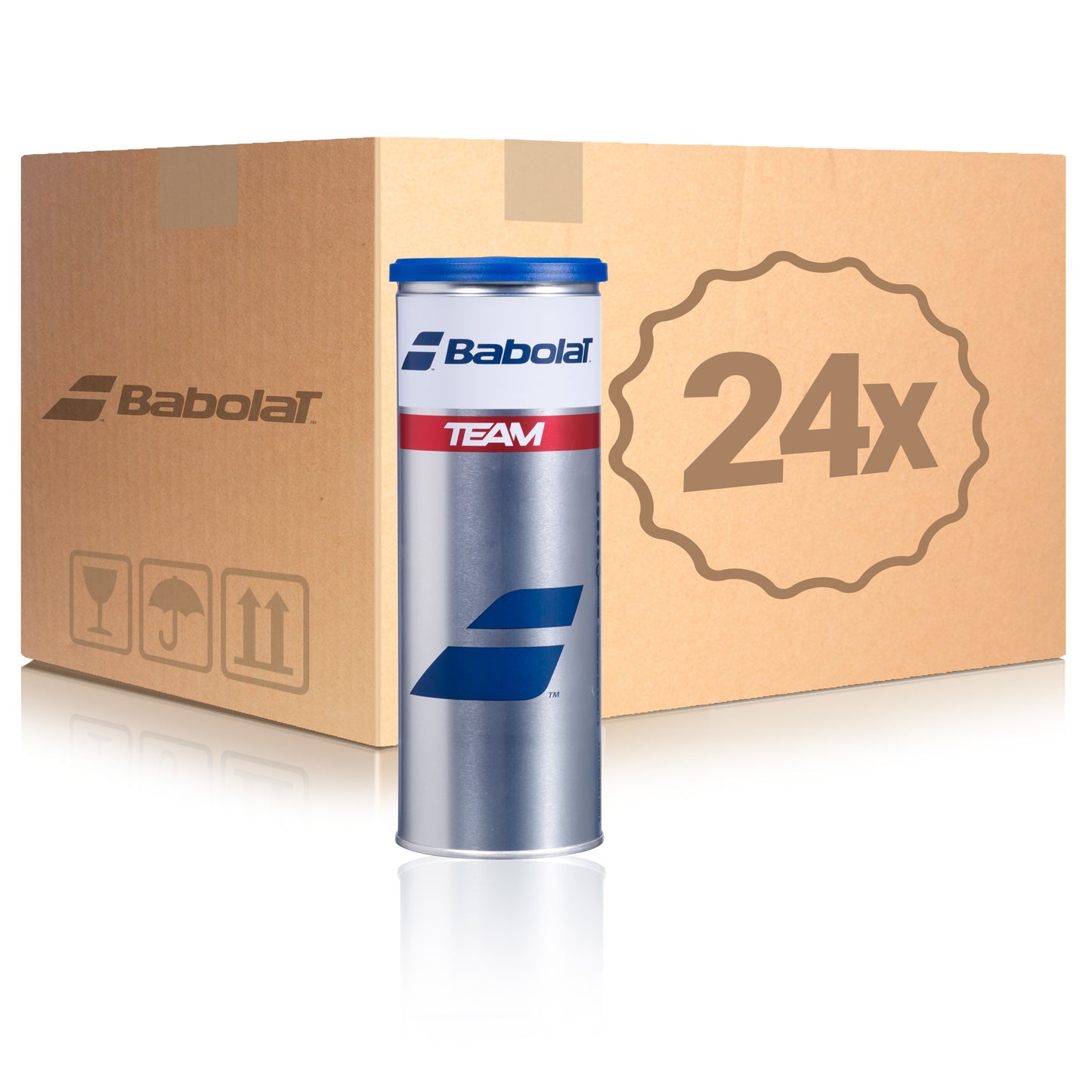 Babolat 24x 3er Dose Team im Karton