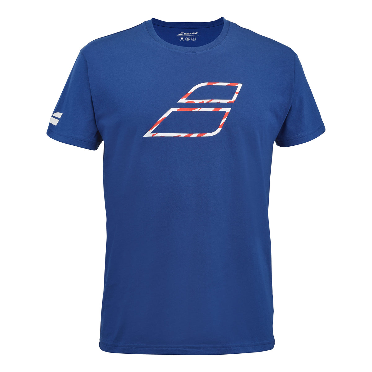 Babolat Exercise Big Flag T-Shirt Herren - blau,