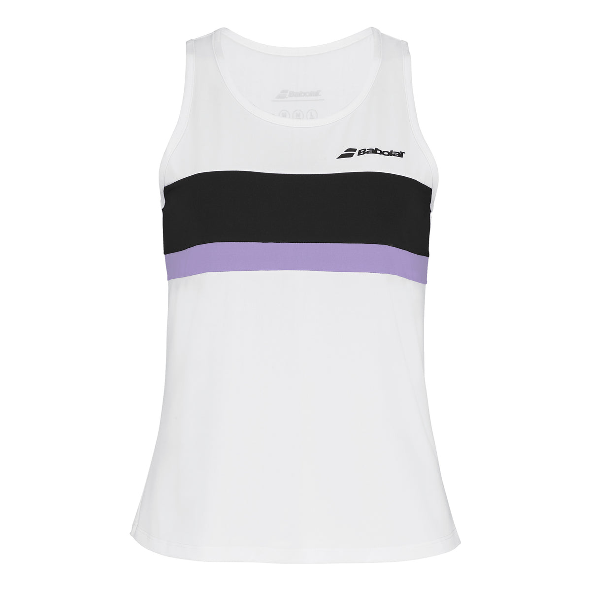 Babolat Padel Tank-Top Damen-Weiß