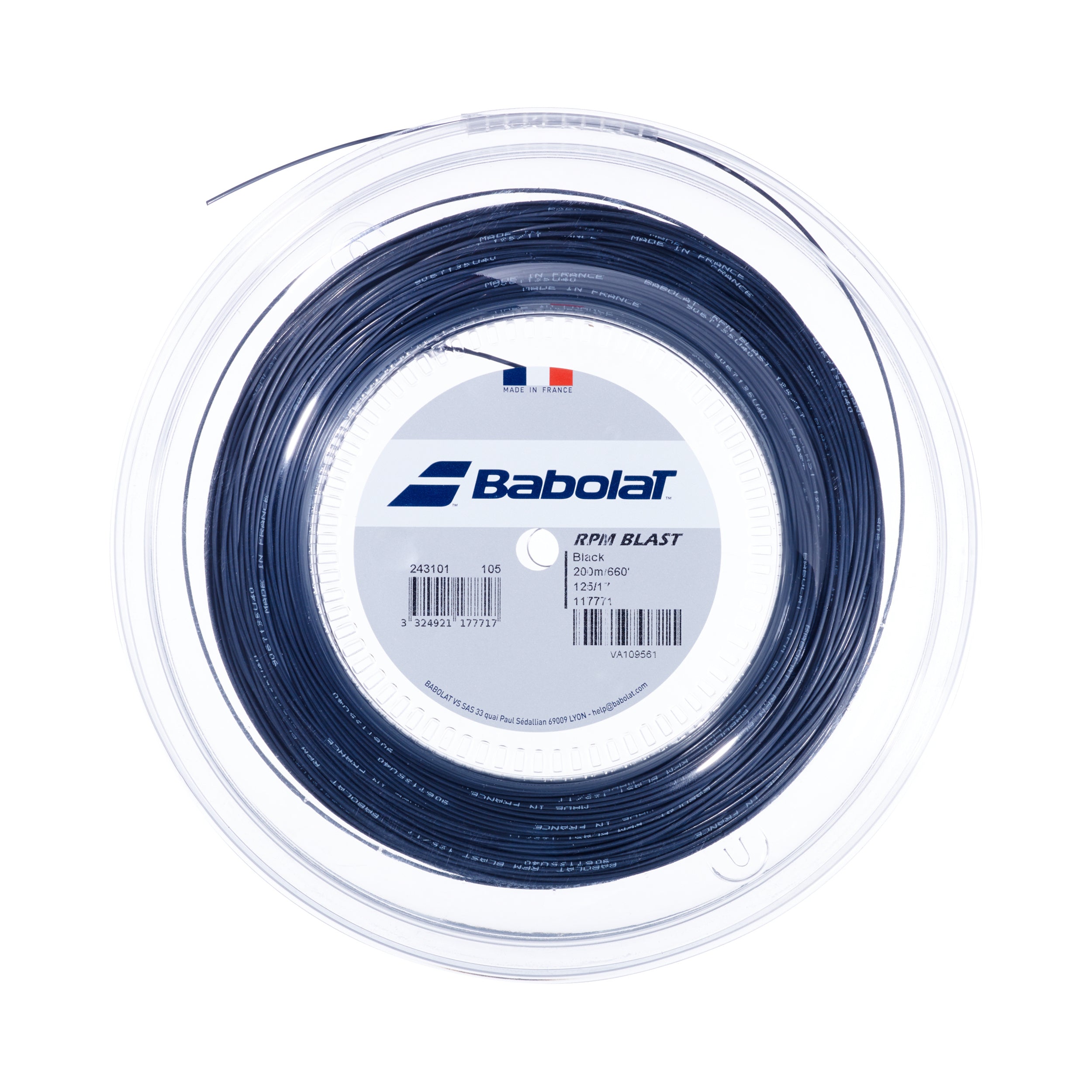 RPM Blast 125 + Touch VS 130 Saitenset-Schwarz | Tennis-Point