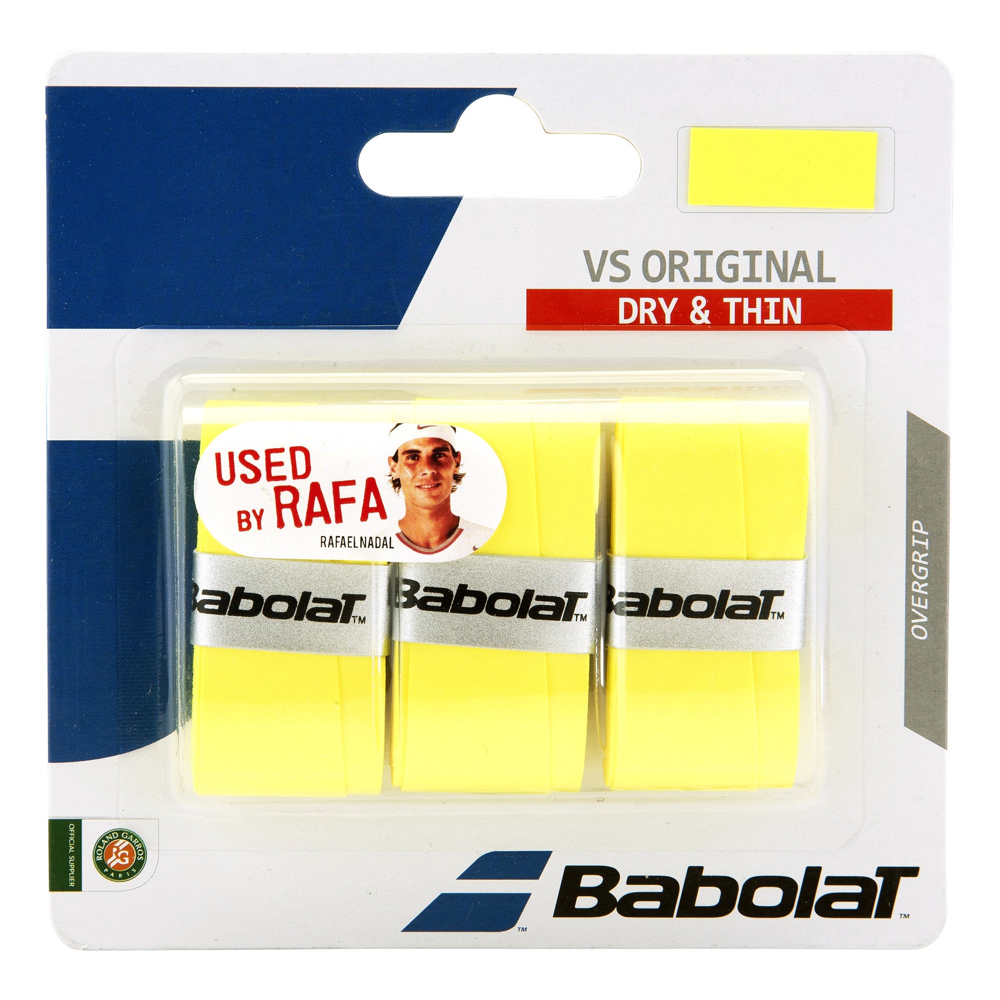 Babolat VS Grip Original 3er Pack - gelb