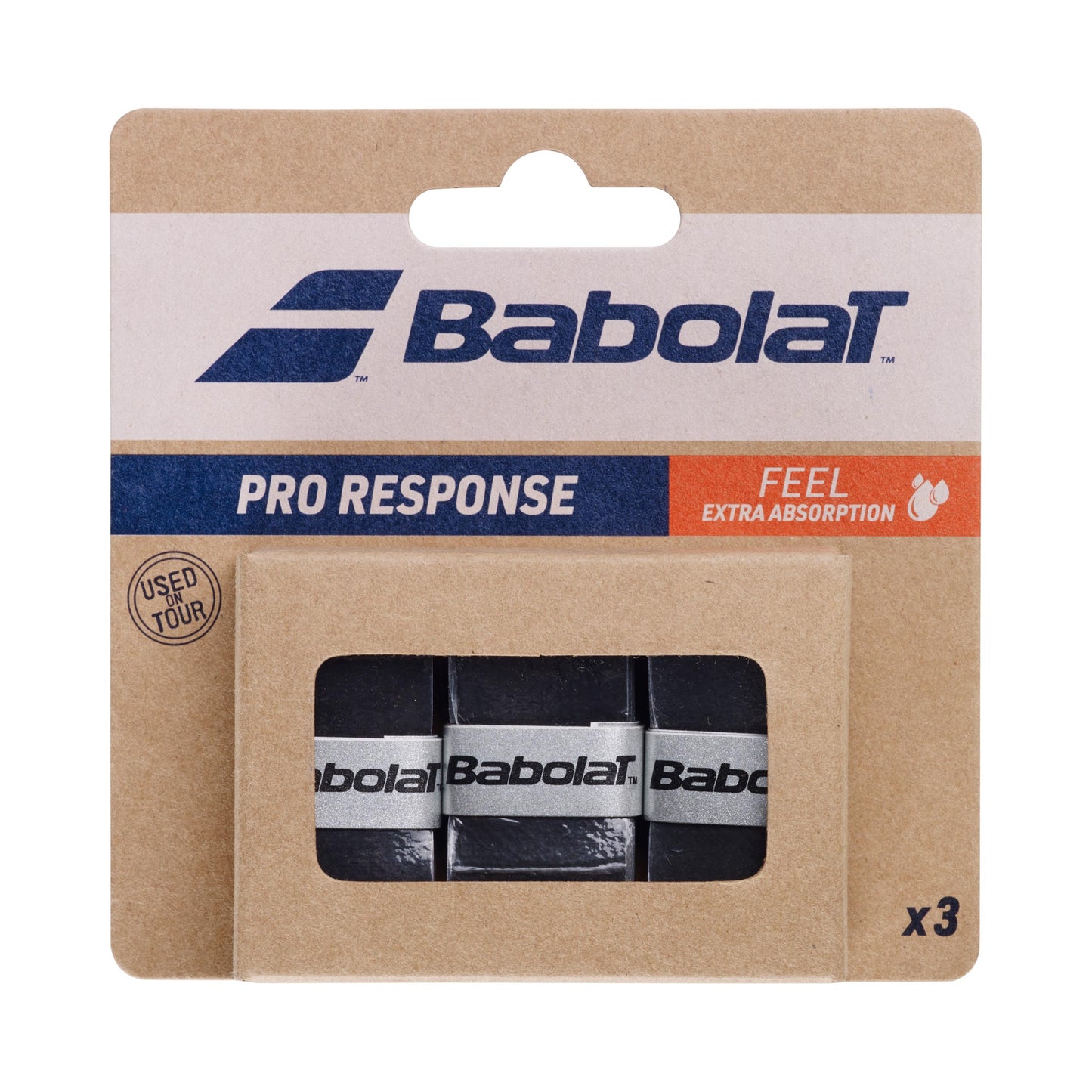 Babolat Pro Response 3er Pack-Schwarz
