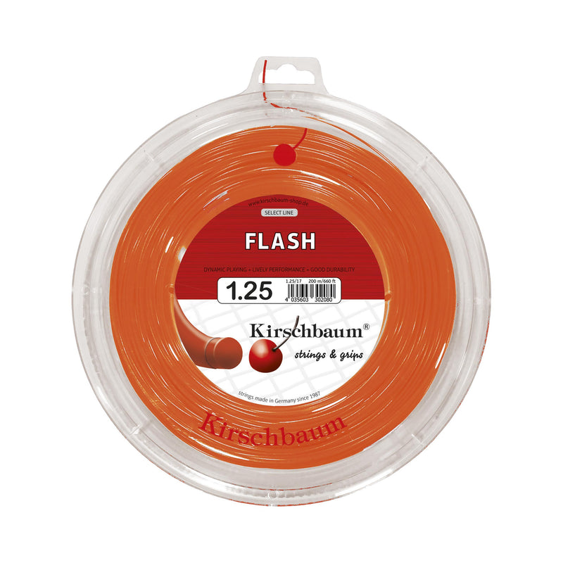 Flash Saitenrolle 200m-Orange - orange - 1,25