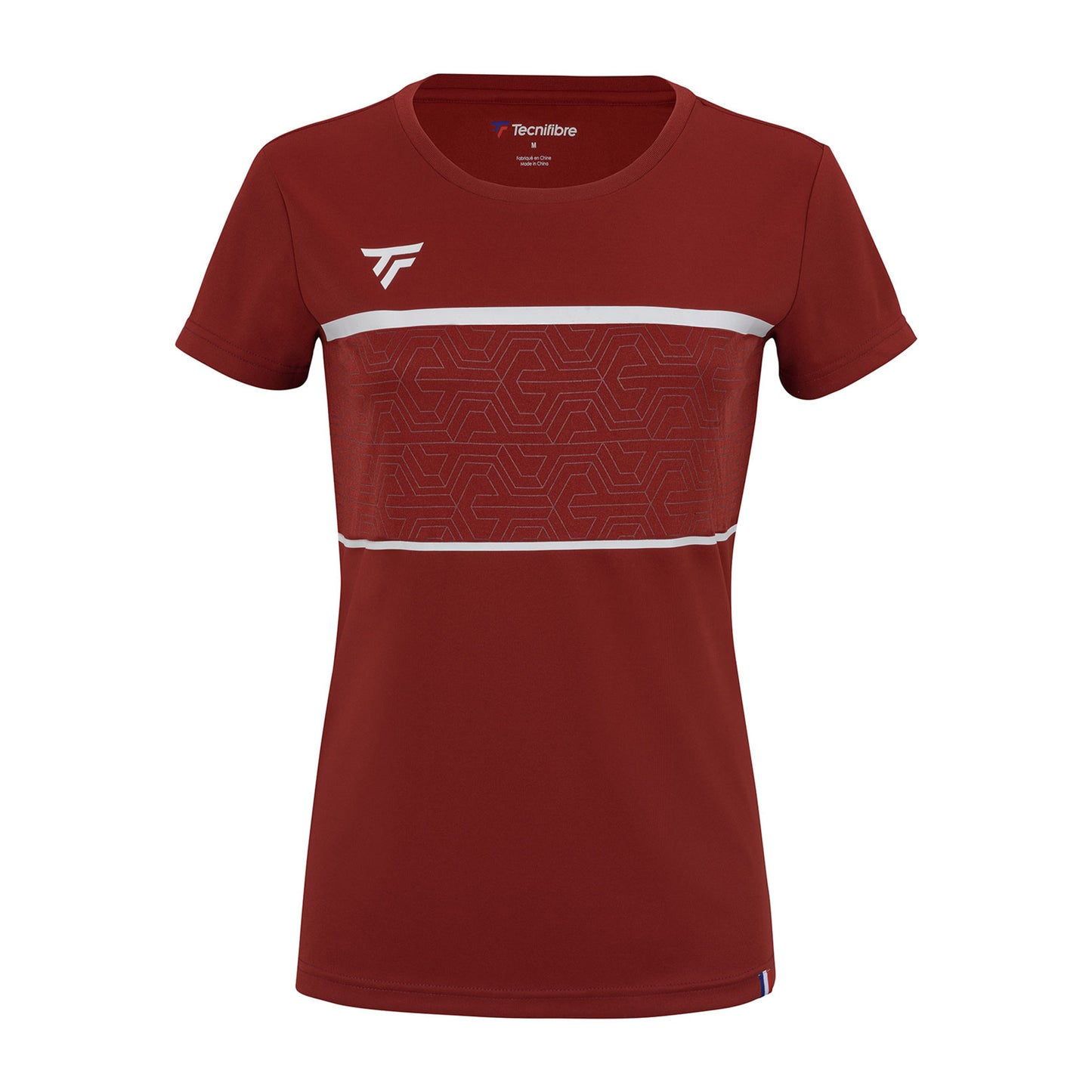 Tecnifibre Team Tech T-Shirt Damen-Dunkelrot