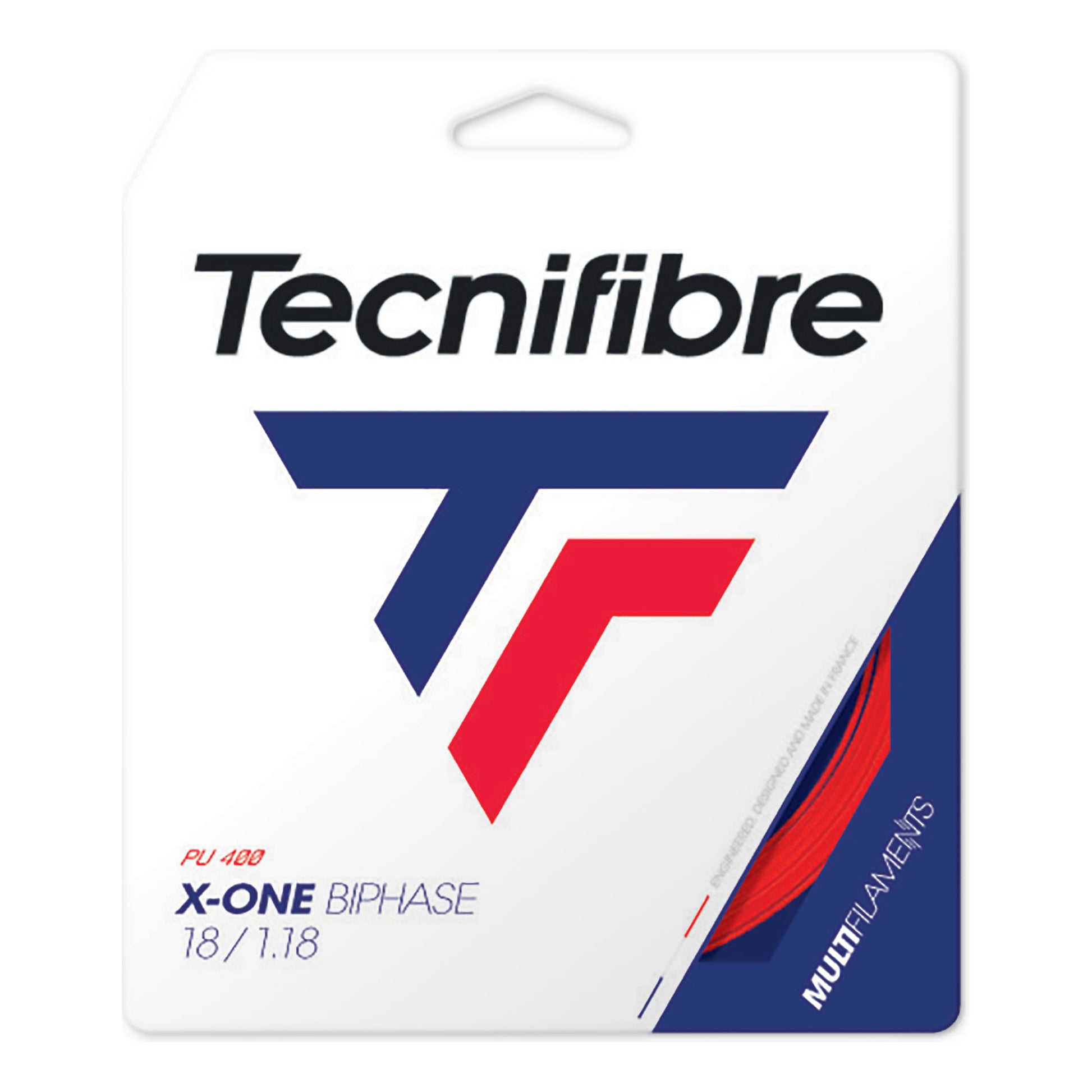 Tecnifibre X-One Biphase 12m Saitenset-Rot