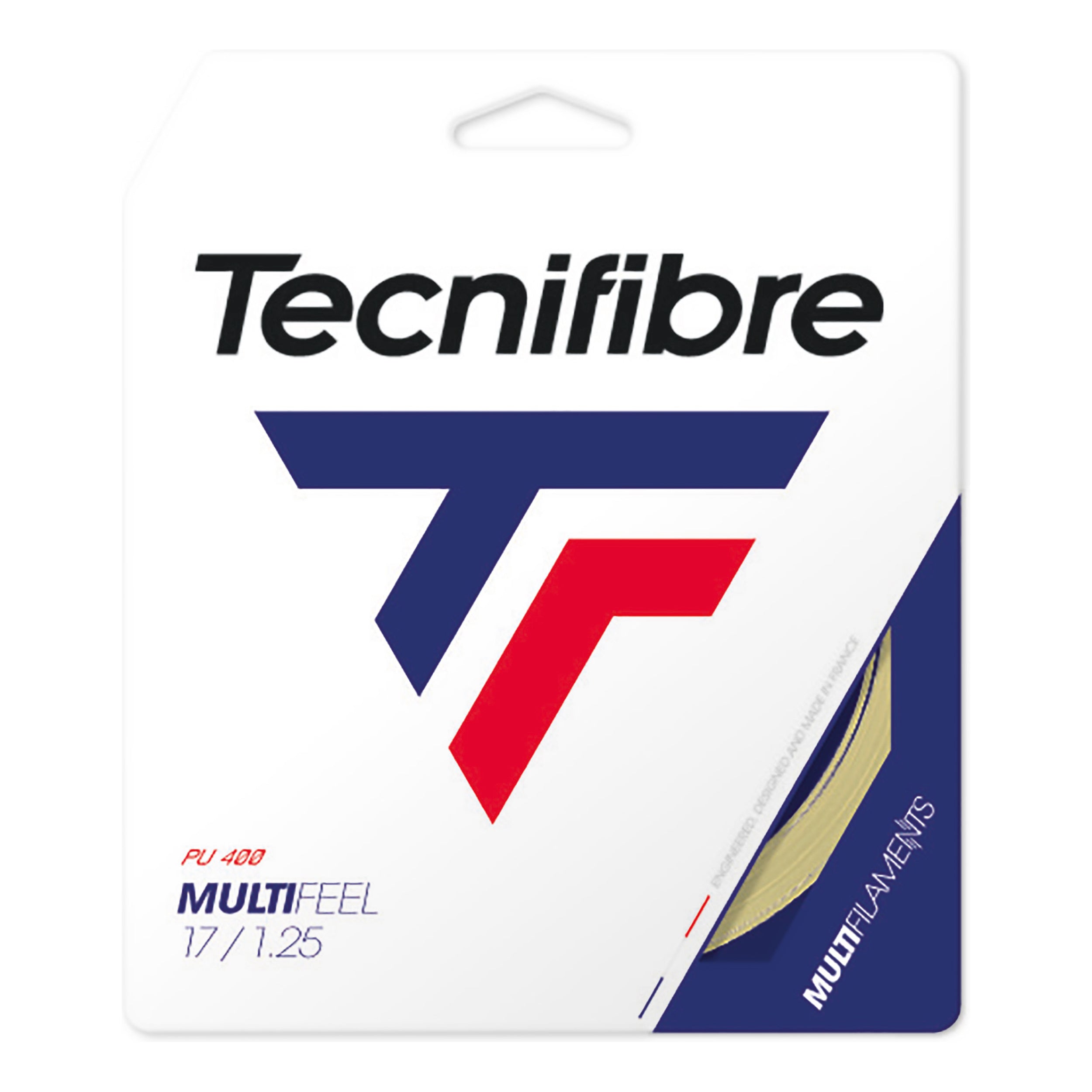 Tecnifibre Multifeel 12m Saitenset-Nude