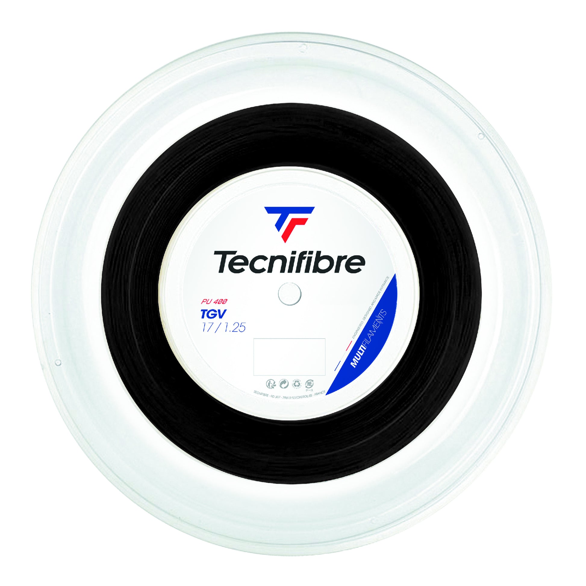 Tecnifibre TGV 200m Saitenrolle-Schwarz