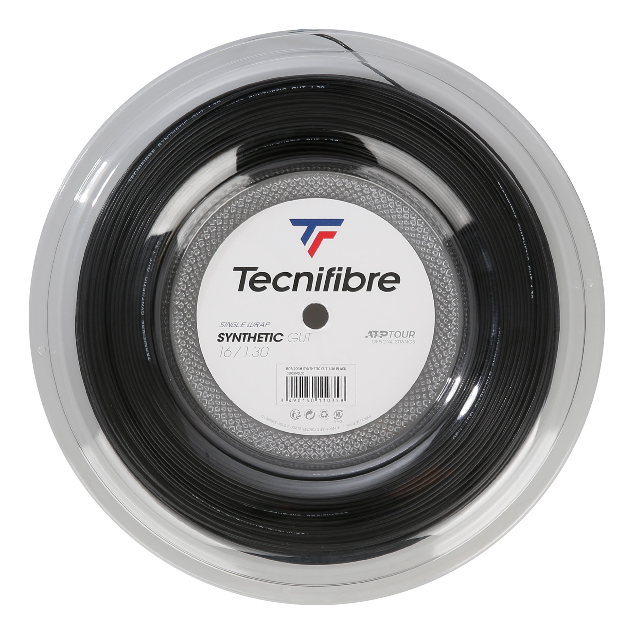 Tecnifibre Synthetic Gut 200m Saitenrolle-Schwarz
