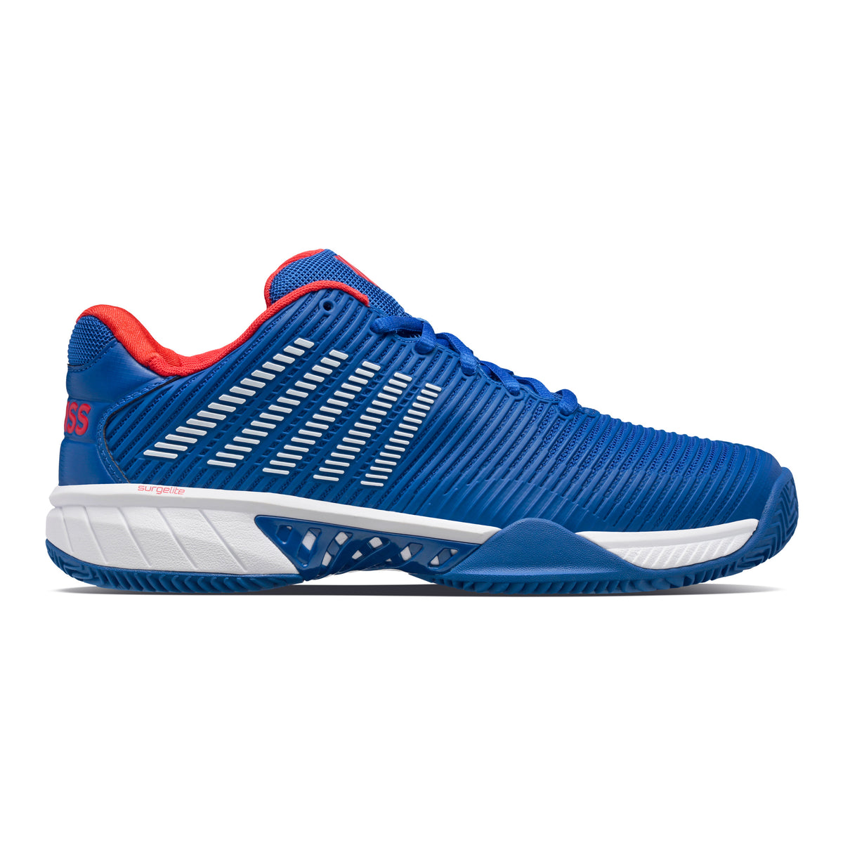 K-Swiss Hypercourt Express 2 Sandplatzschuh Herren - blau, weiß