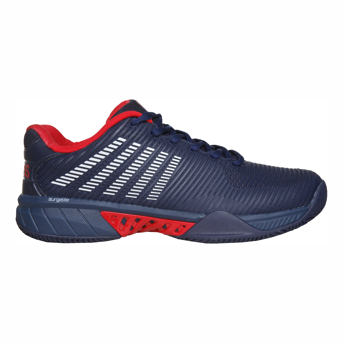 K-Swiss Hypercourt Express 2 Sandplatzschuh Herren - dunkelblau, rot