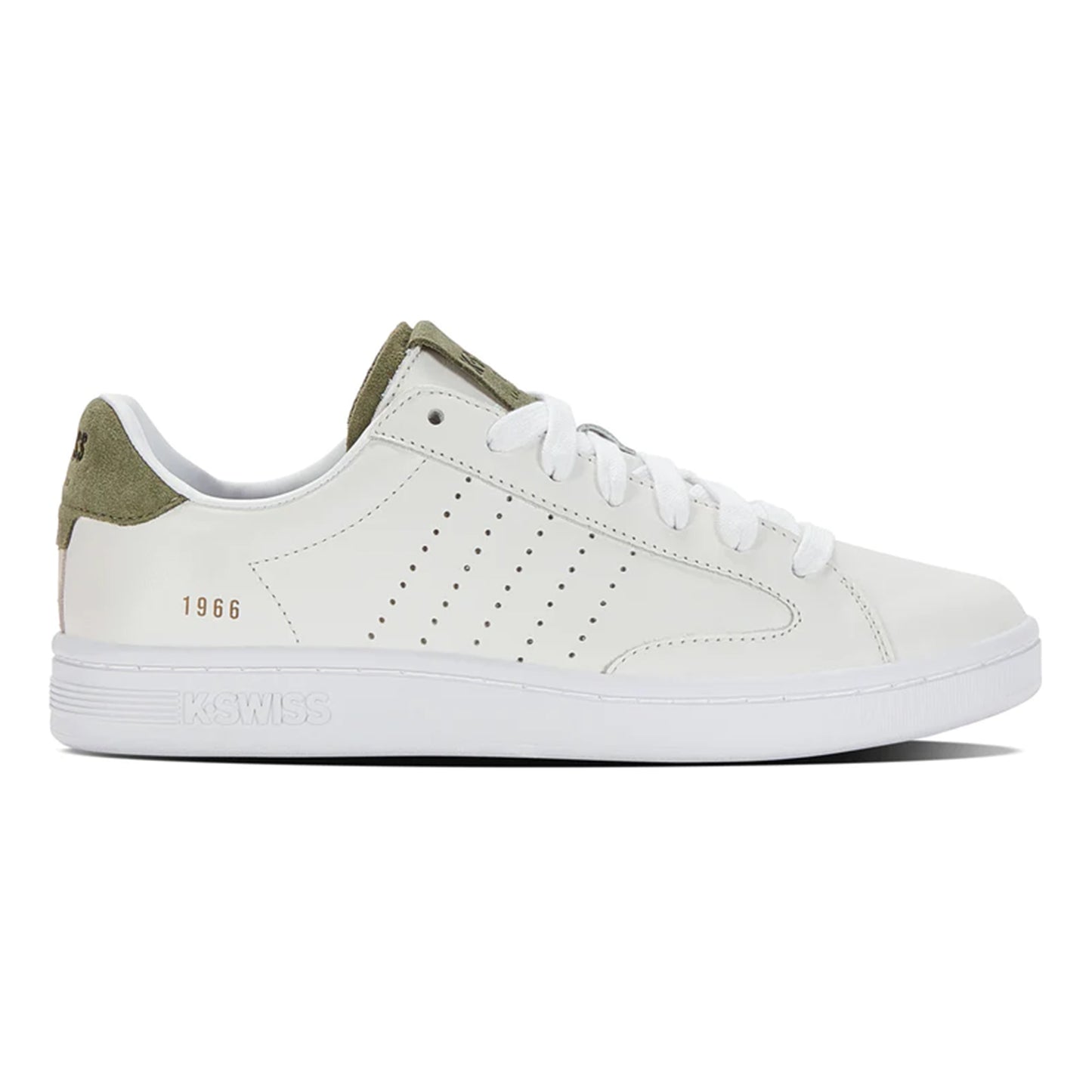 K-Swiss Lozan Klub LTH Sneaker Herren-weiß, oliv