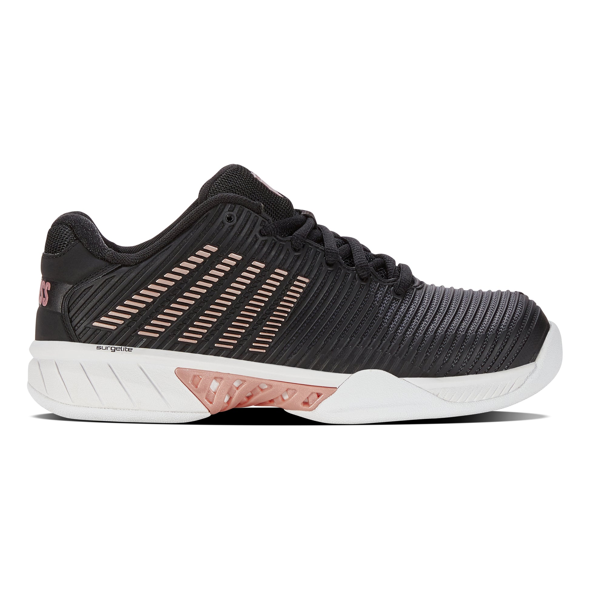 K-Swiss Hypercourt Express 2 Teppichschuh Damen - schwarz, gold