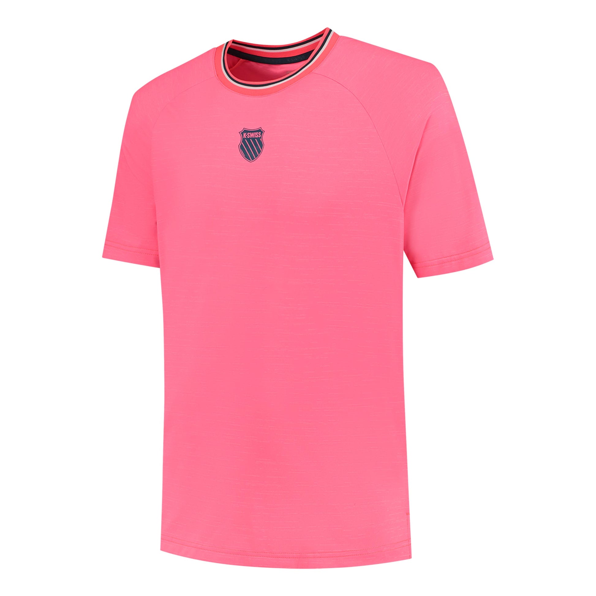 K-Swiss Hypercourt Melange T-Shirt Herren-Pink