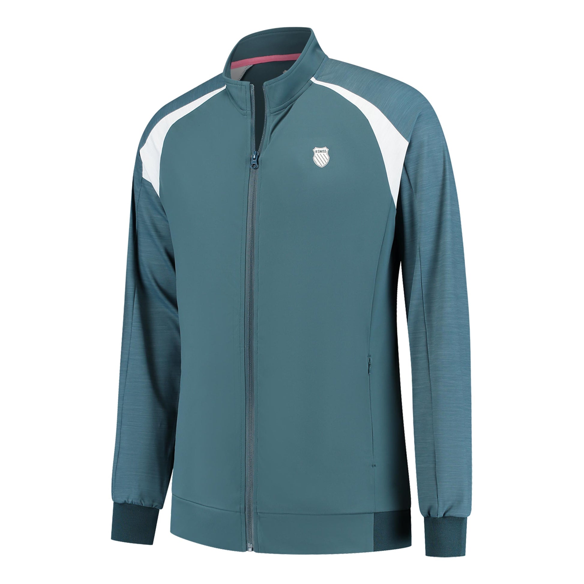 K-Swiss Hypercourt Trainingsjacke Herren-Petrol,Weiß