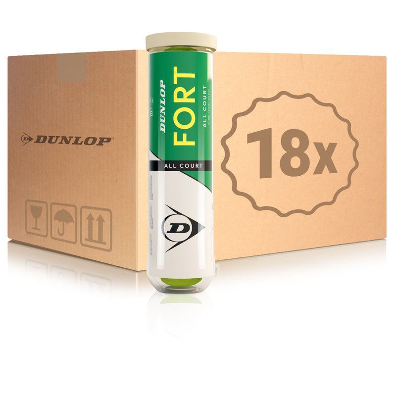 18x 4er Dose Fort All Court tennis balls