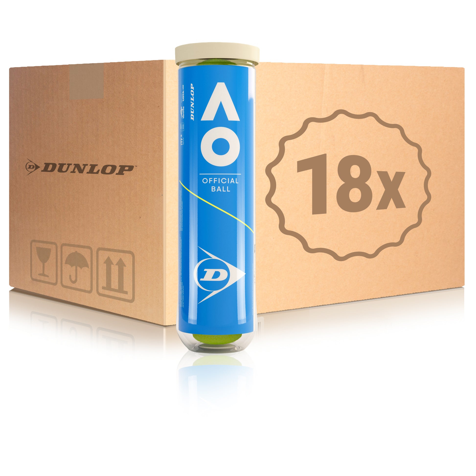 Dunlop 18x 4er Dose Australian Open
