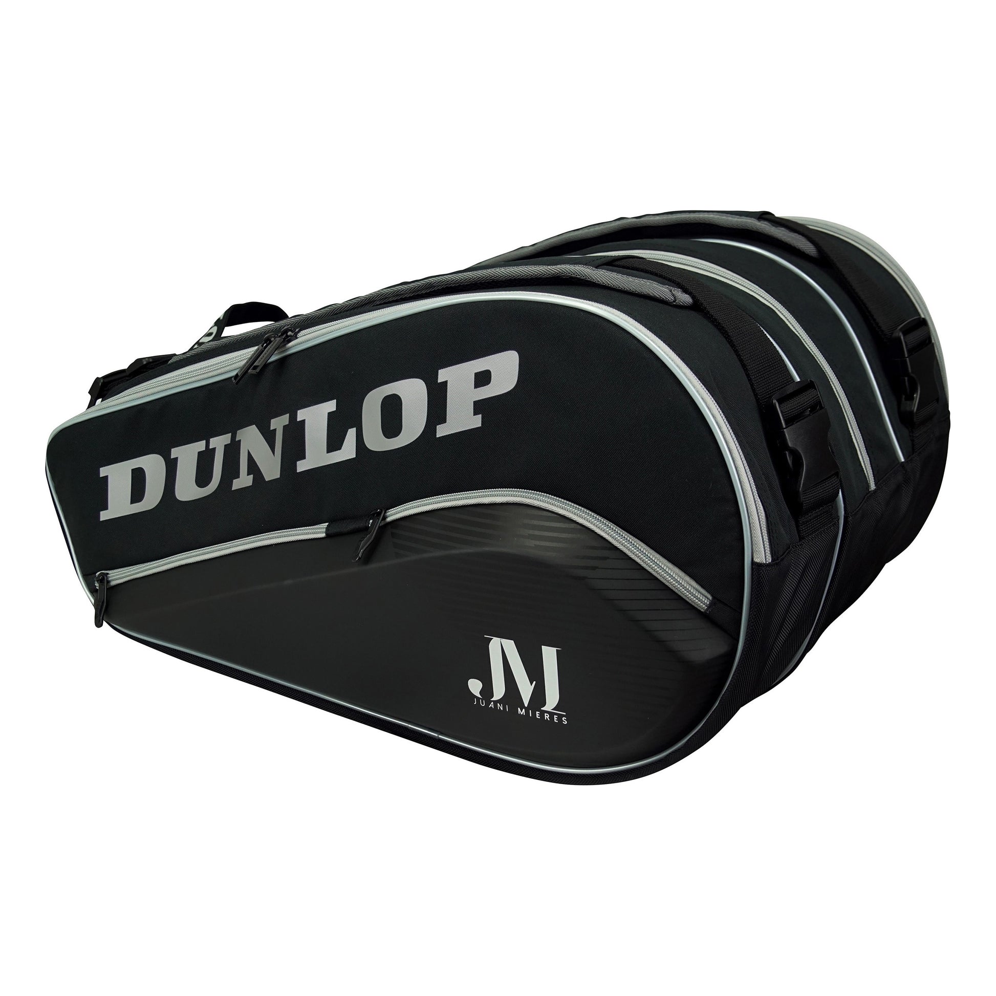 Dunlop Elite Thermo (Mieres) Padelschlägertasche-Schwarz,Silber