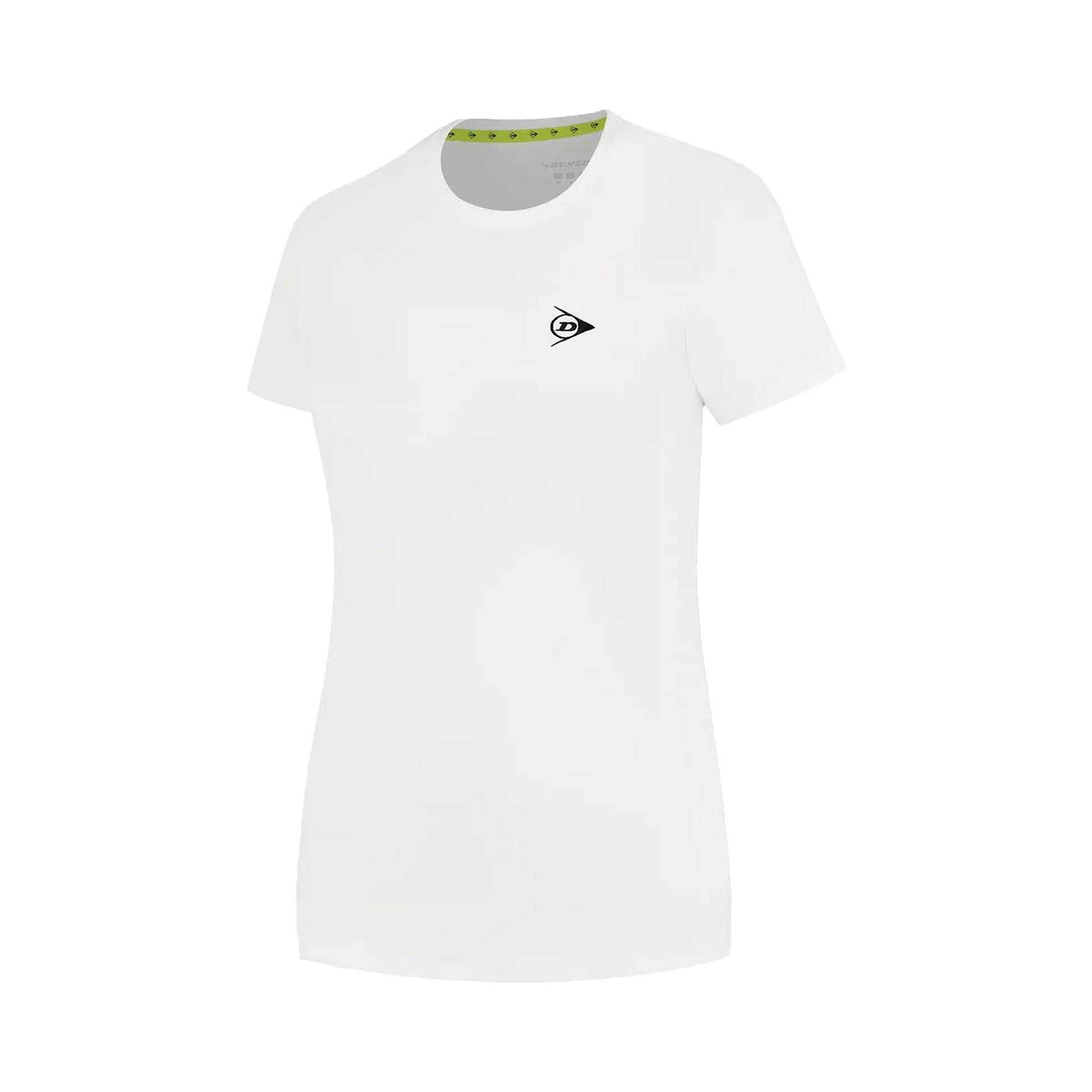 Dunlop Club Crew T-Shirt Mädchen-Weiß