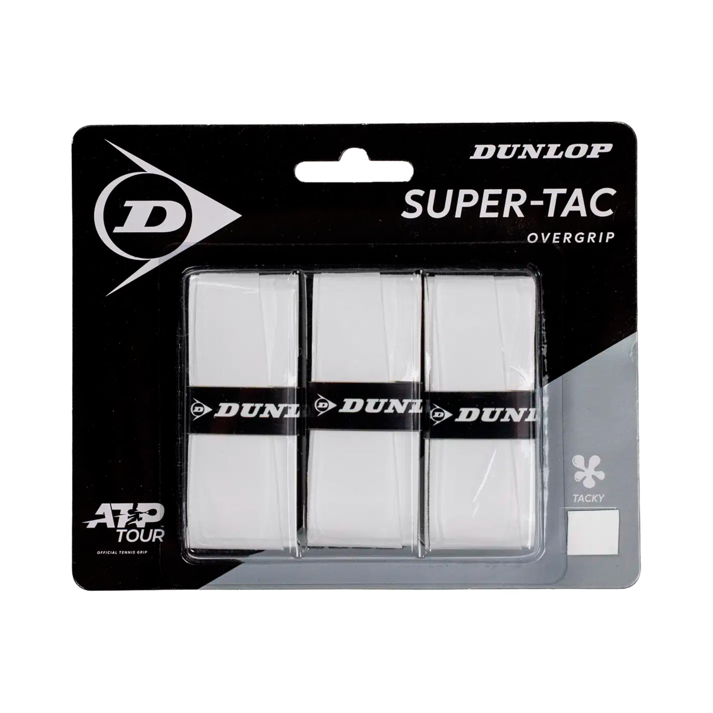 Dunlop Super Tac 3er Pack - weiß